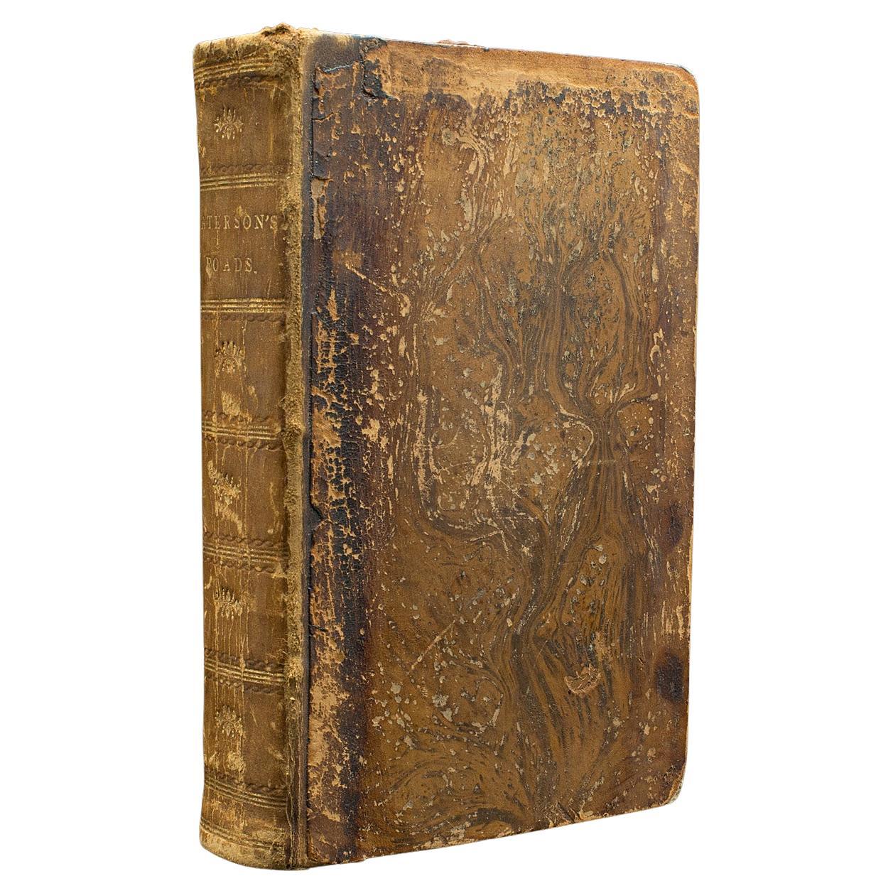 Antique Paterson's Guide to Britain, Angleterre, Cartes, Géorgien, Publié en 1811