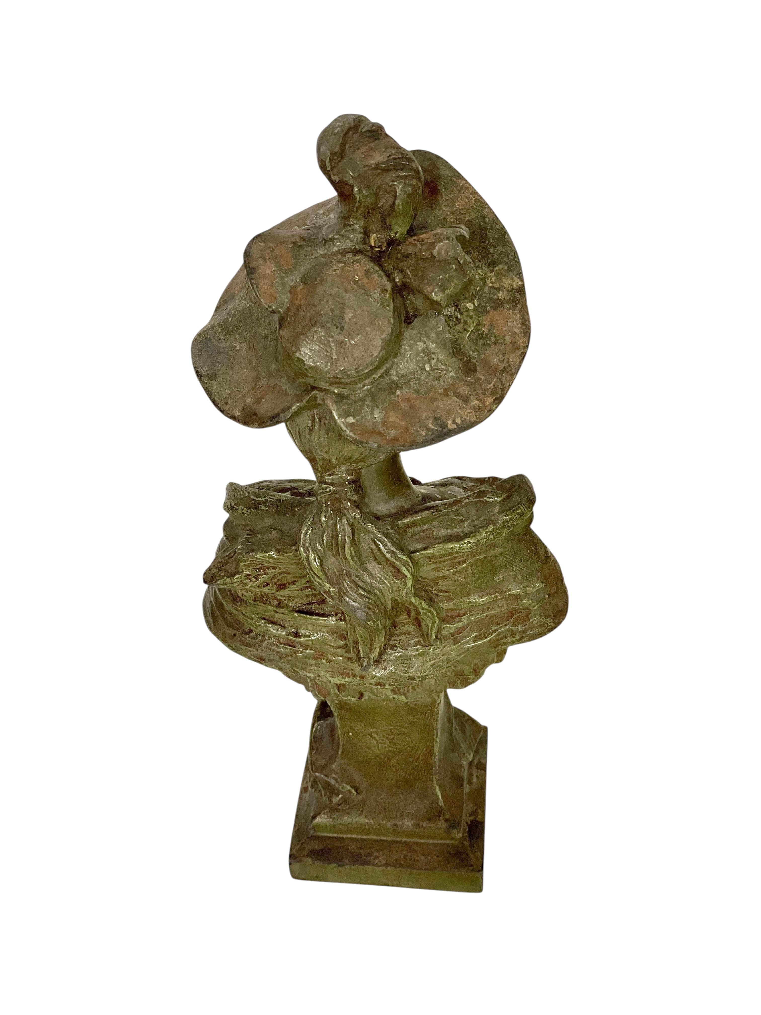 Antico busto in bronzo patinato di Pedro Ramón José Rigual, CIRCA 1900 in vendita 2