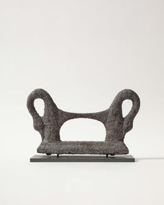 Antique Patinated Cast Iron Boot Scraper on Stand