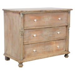 Antique Patinated Central European Drawer Chest