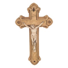 Antique Patinated Detachable Crucifix, circa 1900
