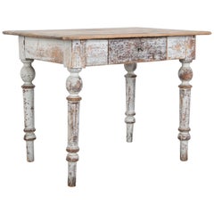 Antique Patinated French Table