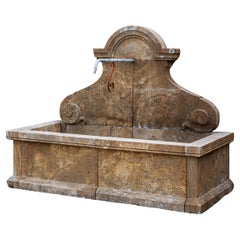 Antique-patinated Wall fountain in Renaissance Style, 21st Century