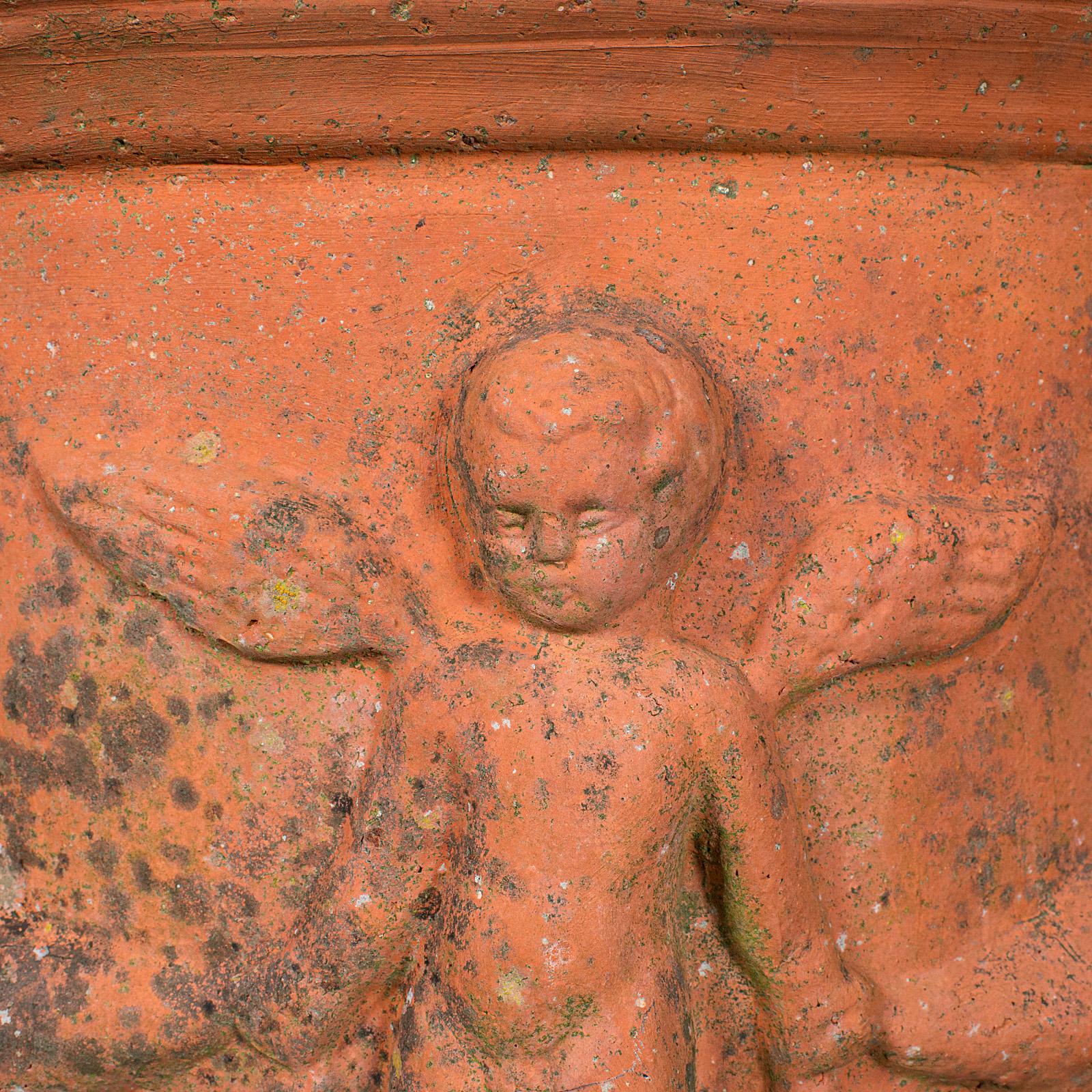 Antique Patio Jardinière, English, Terracotta, Veranda Planter Pot, Edwardian For Sale 4