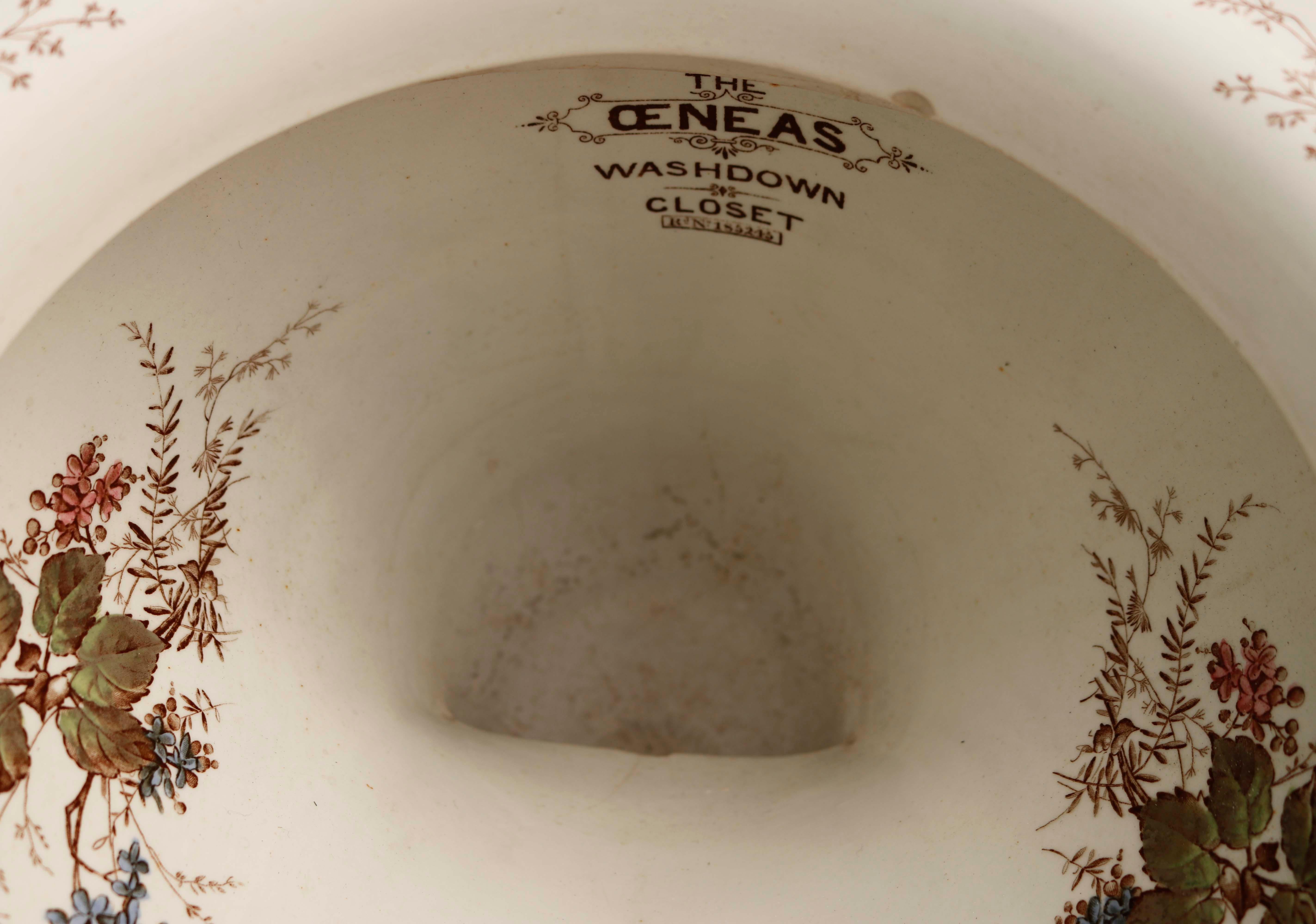 antique toilet