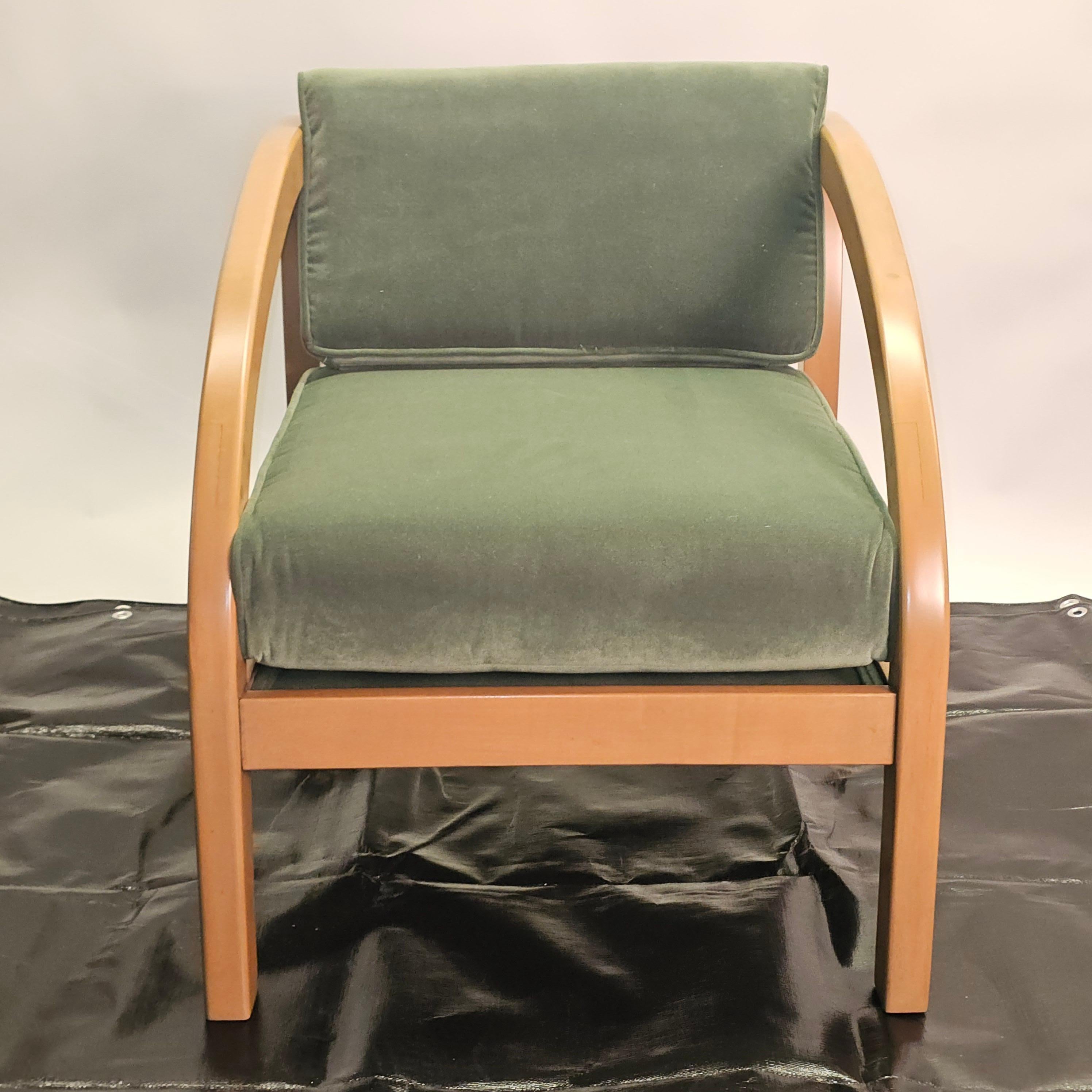 Mid-Century Modern Antique Paul Frankl D Chair For Sale
