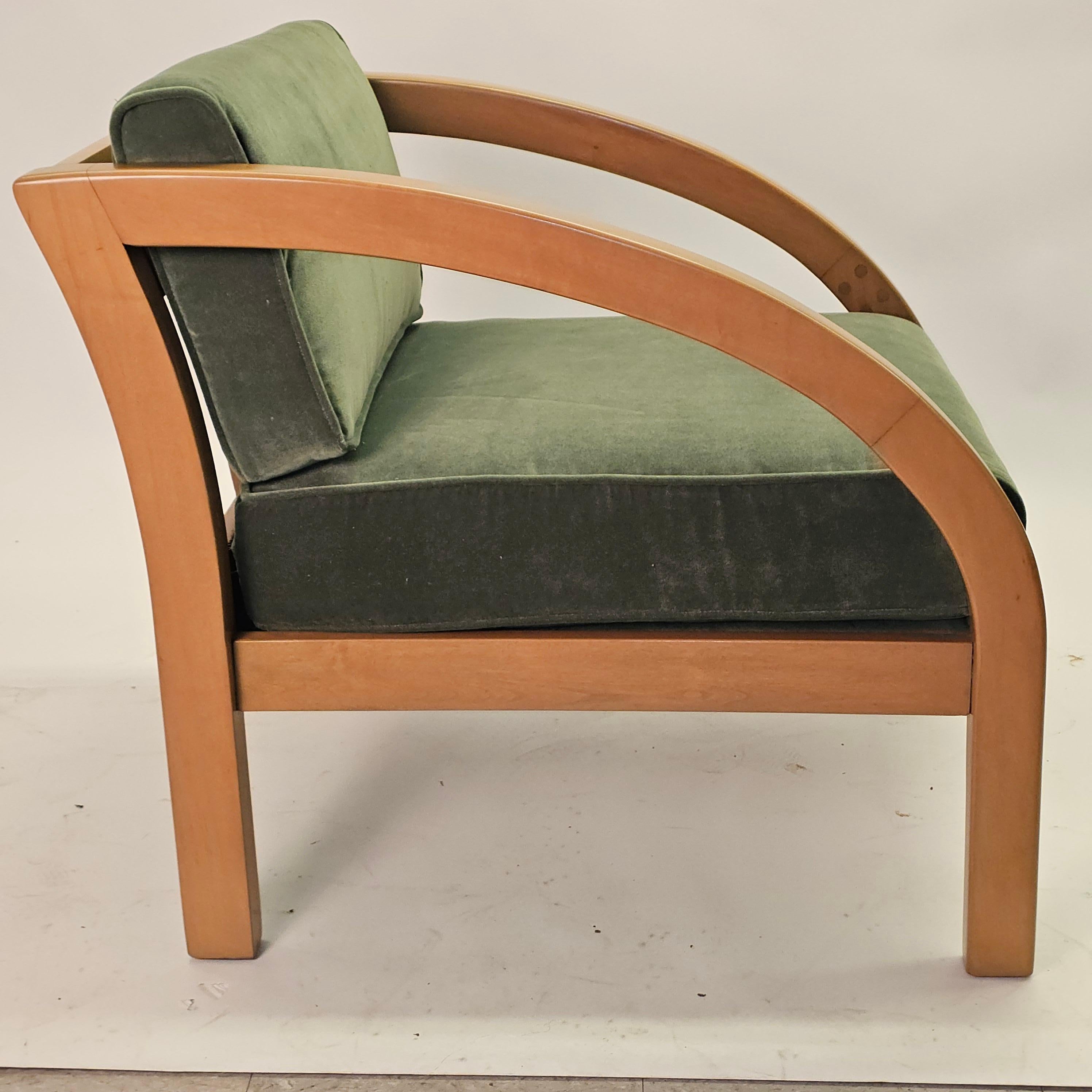 Lacquered Antique Paul Frankl D Chair For Sale