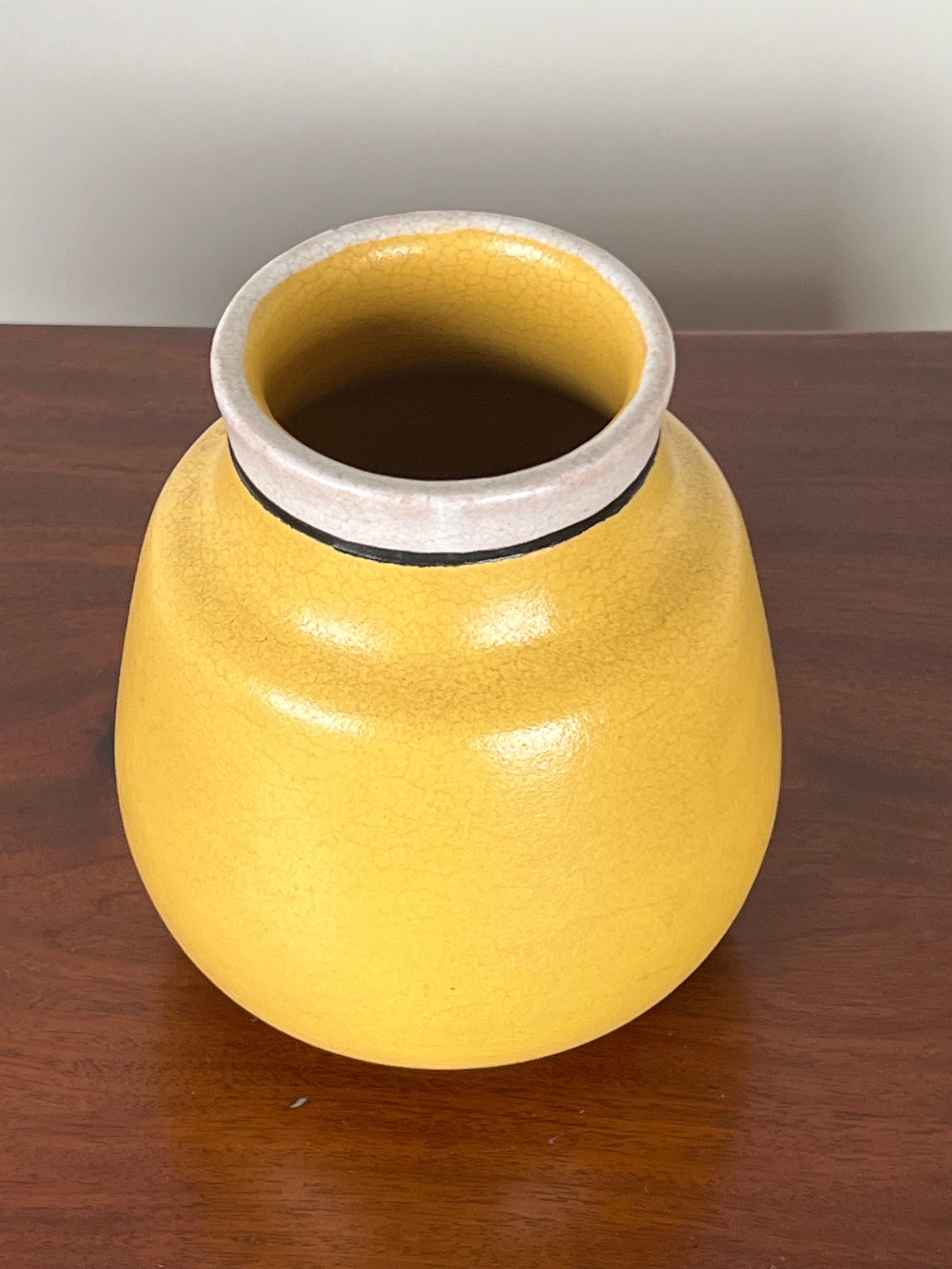 Classico americano Antico vaso Saturday Evening Girls di Paul Revere Pottery firmato e datato 5/24 in vendita