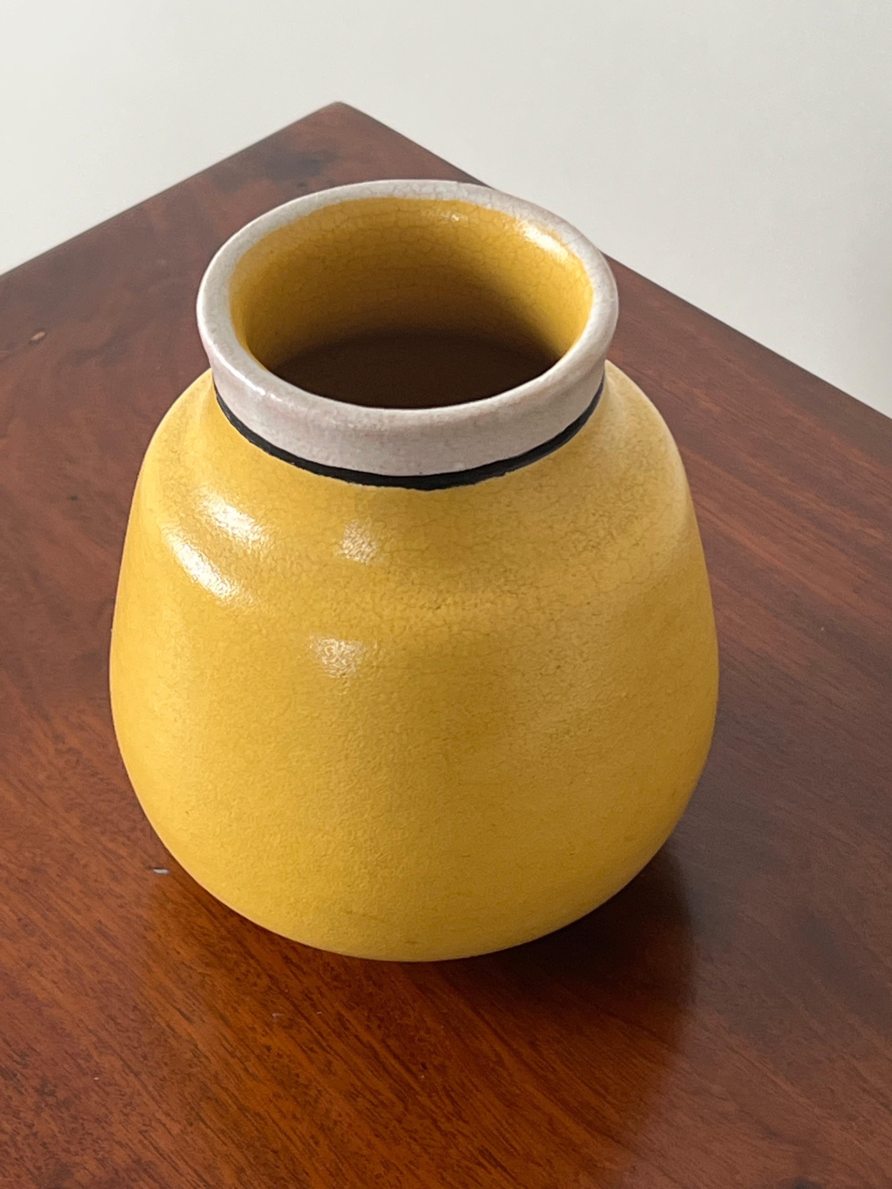 Americano Antico vaso Saturday Evening Girls di Paul Revere Pottery firmato e datato 5/24 in vendita