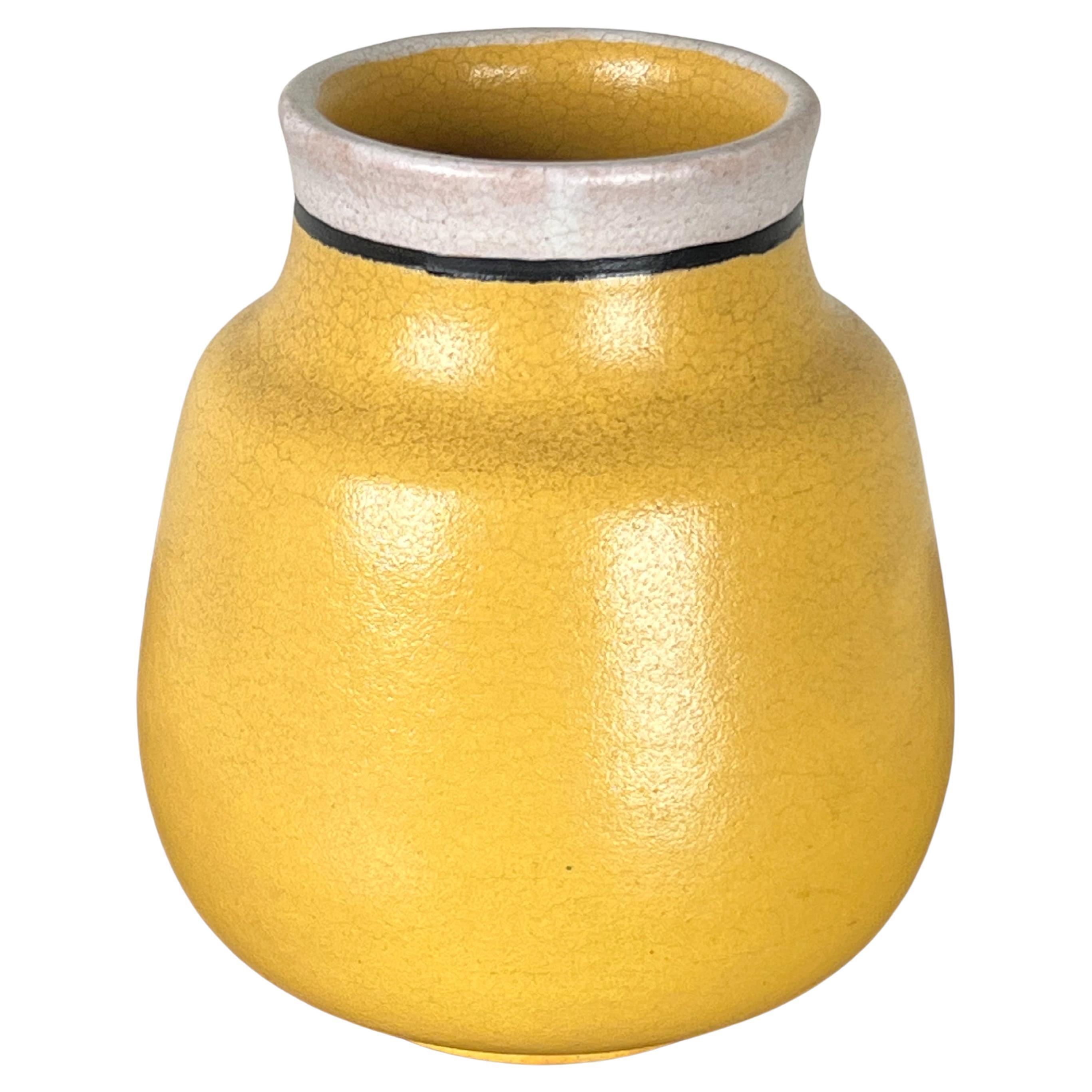 Antico vaso Saturday Evening Girls di Paul Revere Pottery firmato e datato 5/24 in vendita