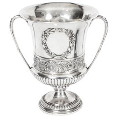Rafraîchisseur à vin / tasse en argent sterling antique Paul Storr, 1816, 19ème siècle