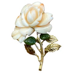 Antique brooch pin 14k