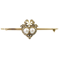 Antique Pearl Diamond Pin/Brooch