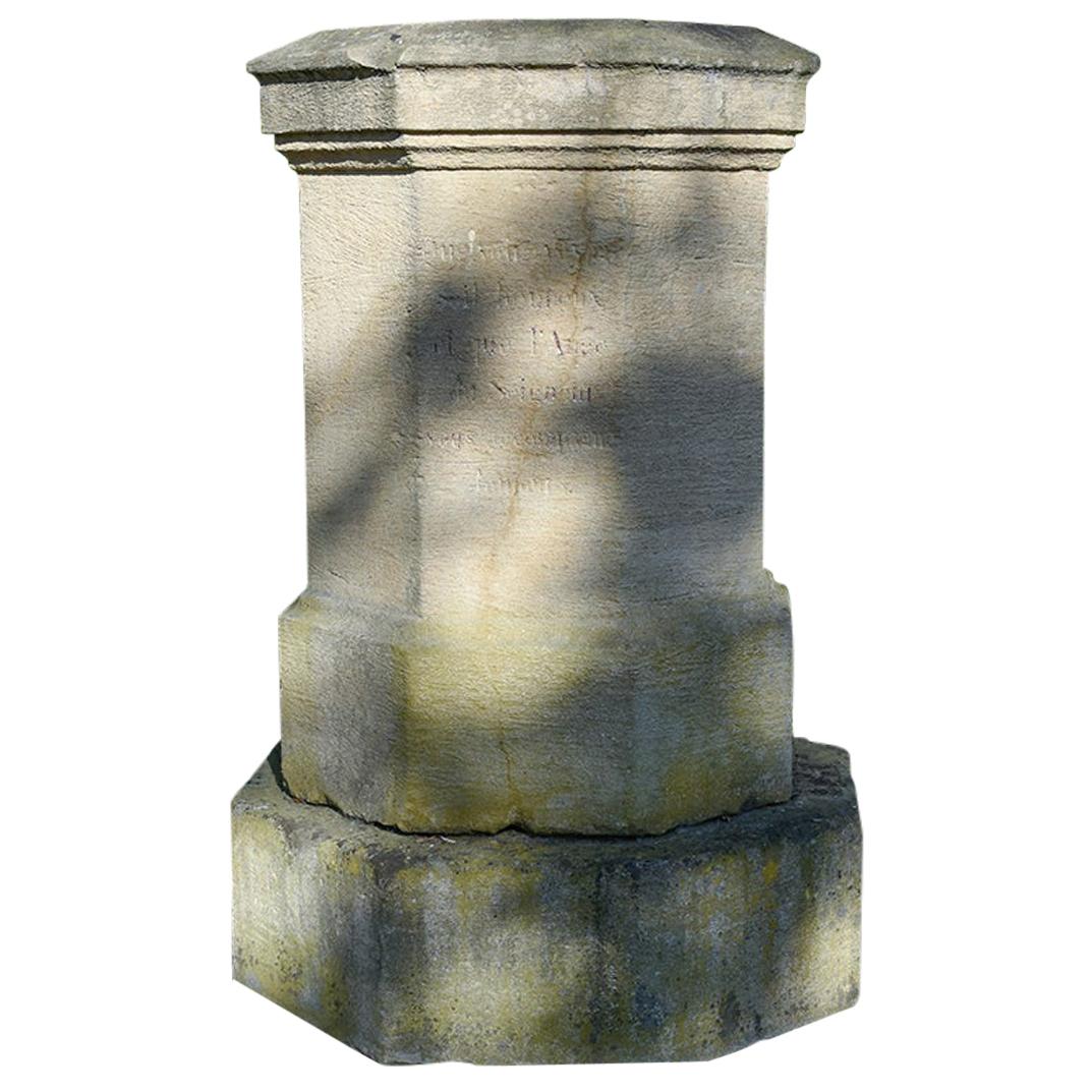 Antique Pedestal, 19th Century