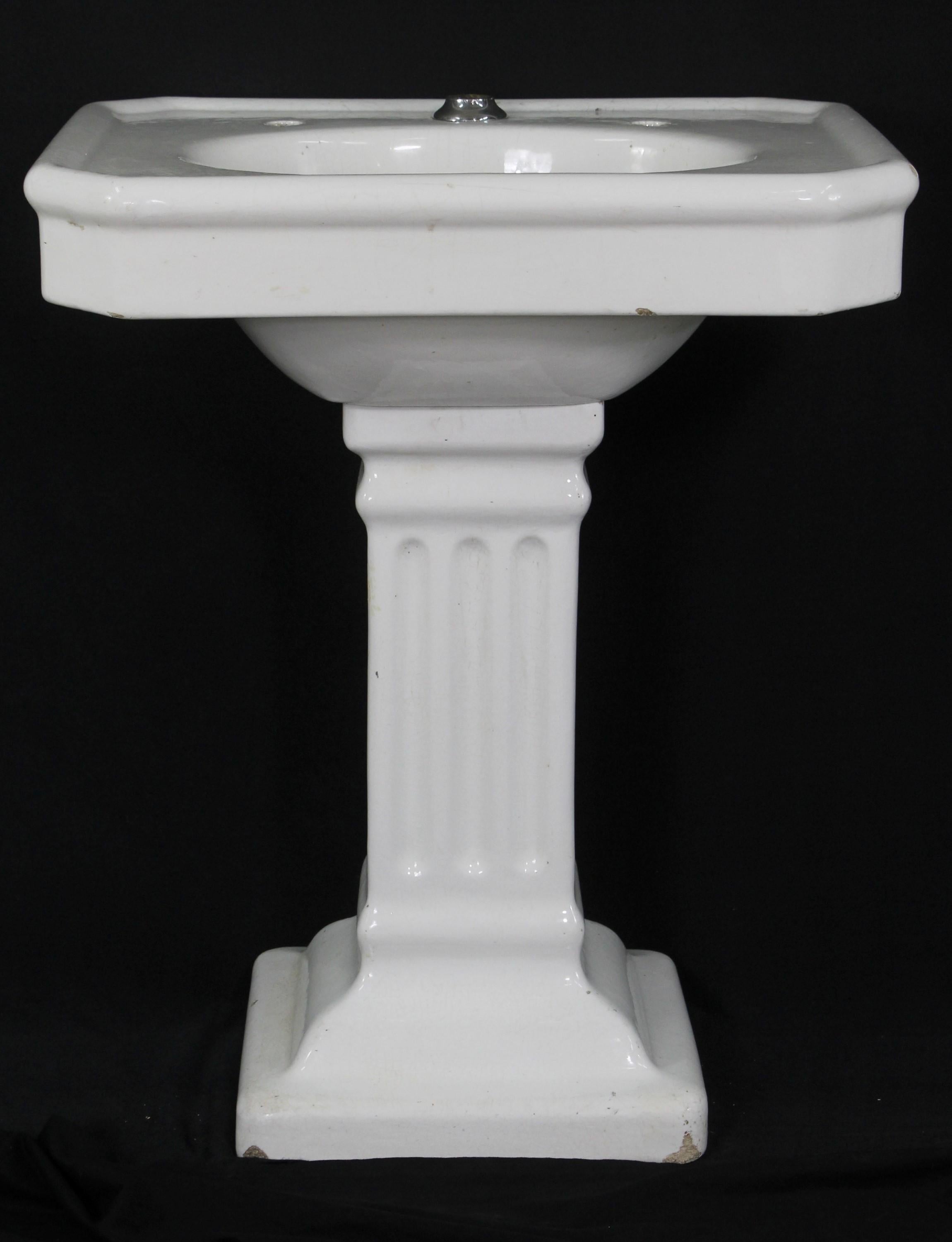 pedestal sink bases