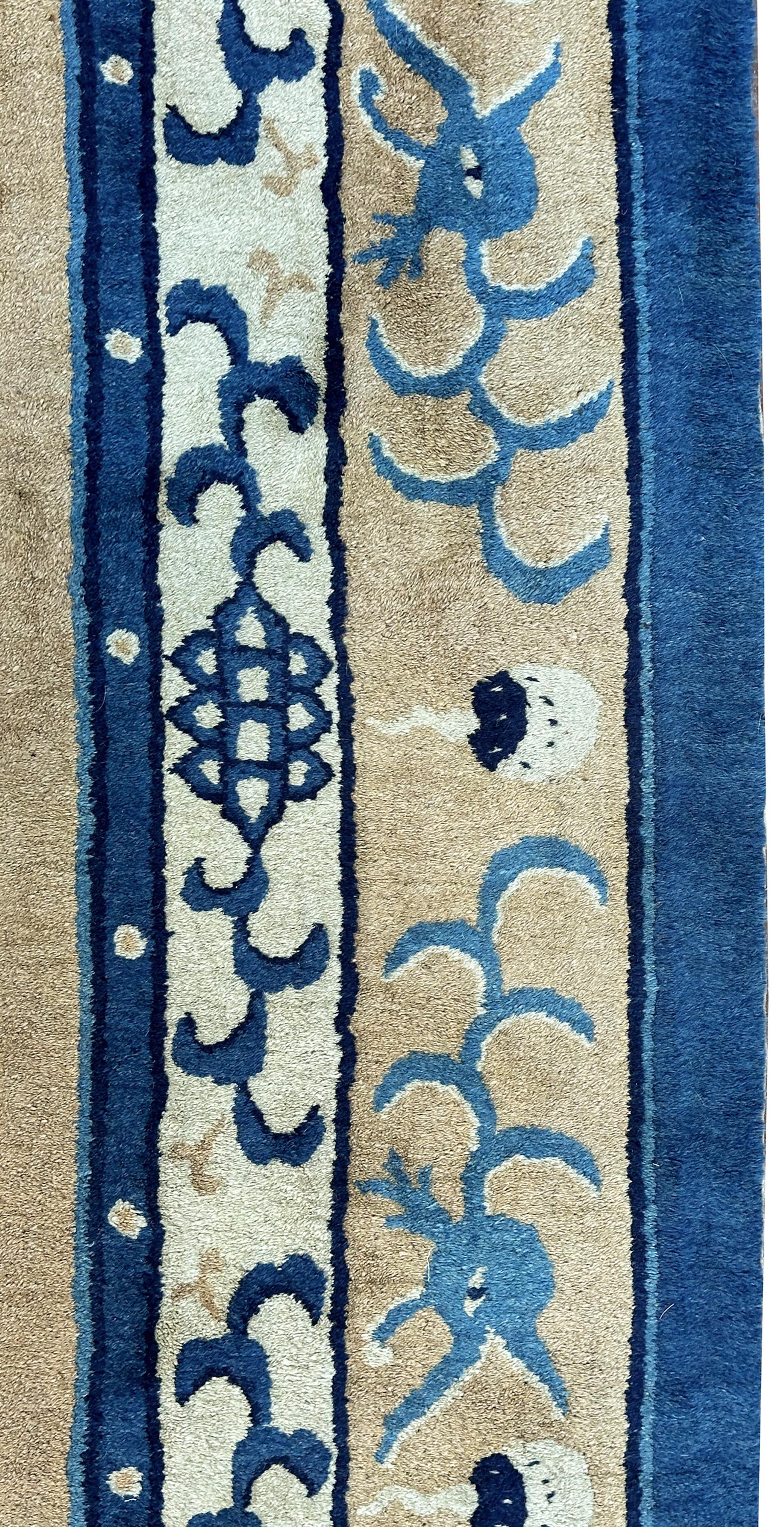 Antique Peking 5Paw 9x12 Dragon Chinese Rug 275cmx356cm Fine Art Deco Rug c.1870 im Angebot 3