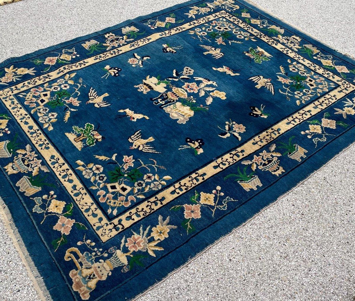 Chinese Antique Peking Beijing Carpet China For Sale