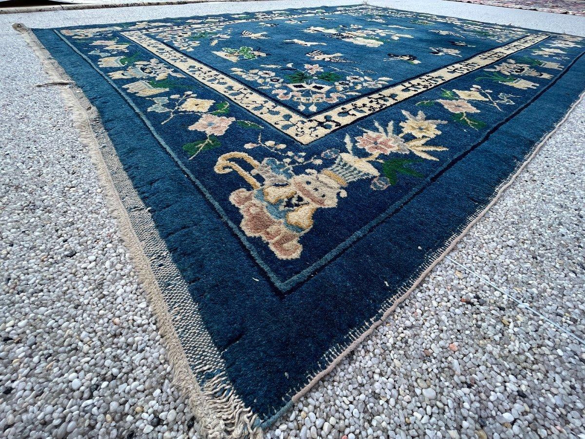 Antique Peking Beijing Carpet China For Sale 2