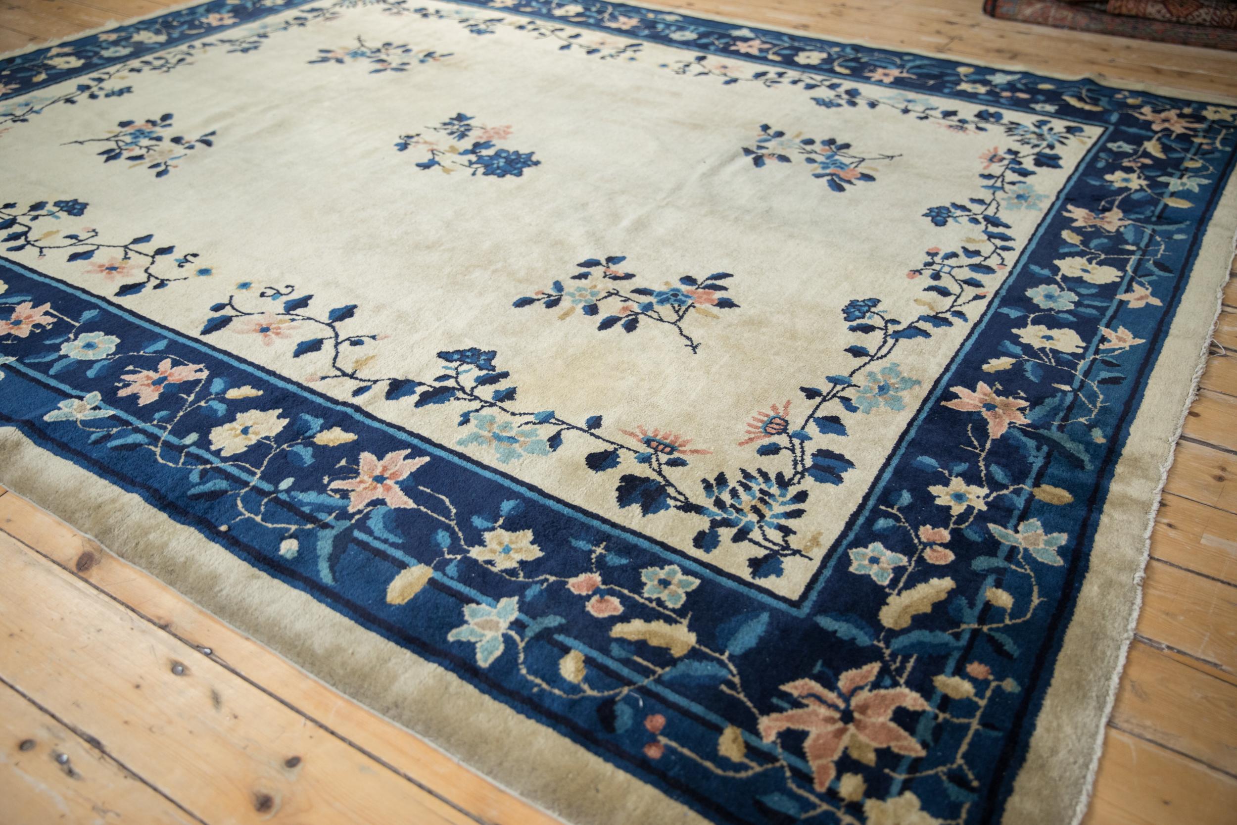 Alfombra antigua de Pekín principios del siglo XX en venta