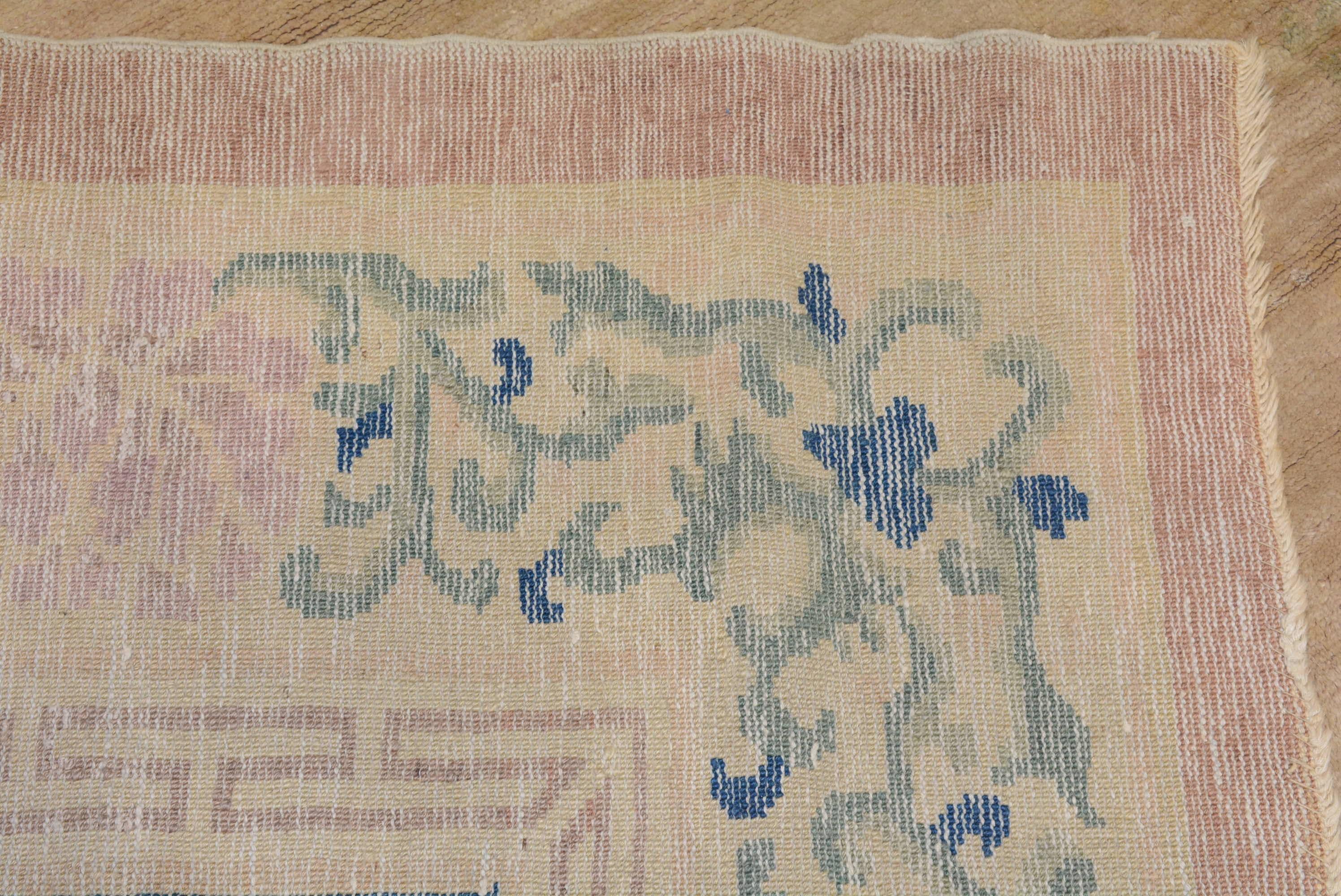 Antique Peking Chinese Carpet For Sale 6