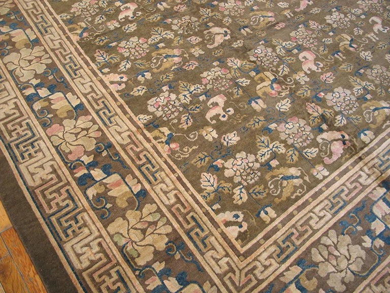 Antique Peking Chinese Carpet For Sale at 1stdibs