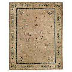 Antique Peking Chinese Carpet