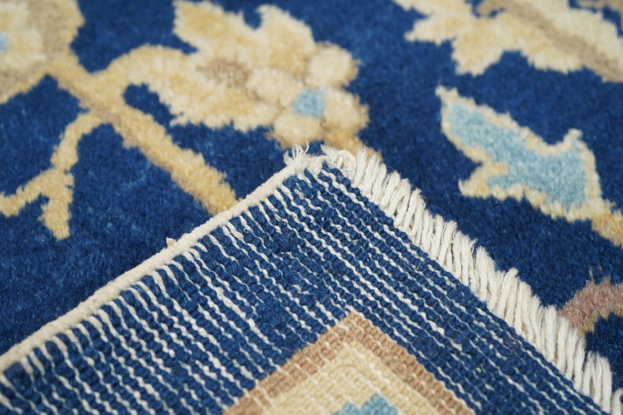 Tapis chinois pékinois ancien 7'0