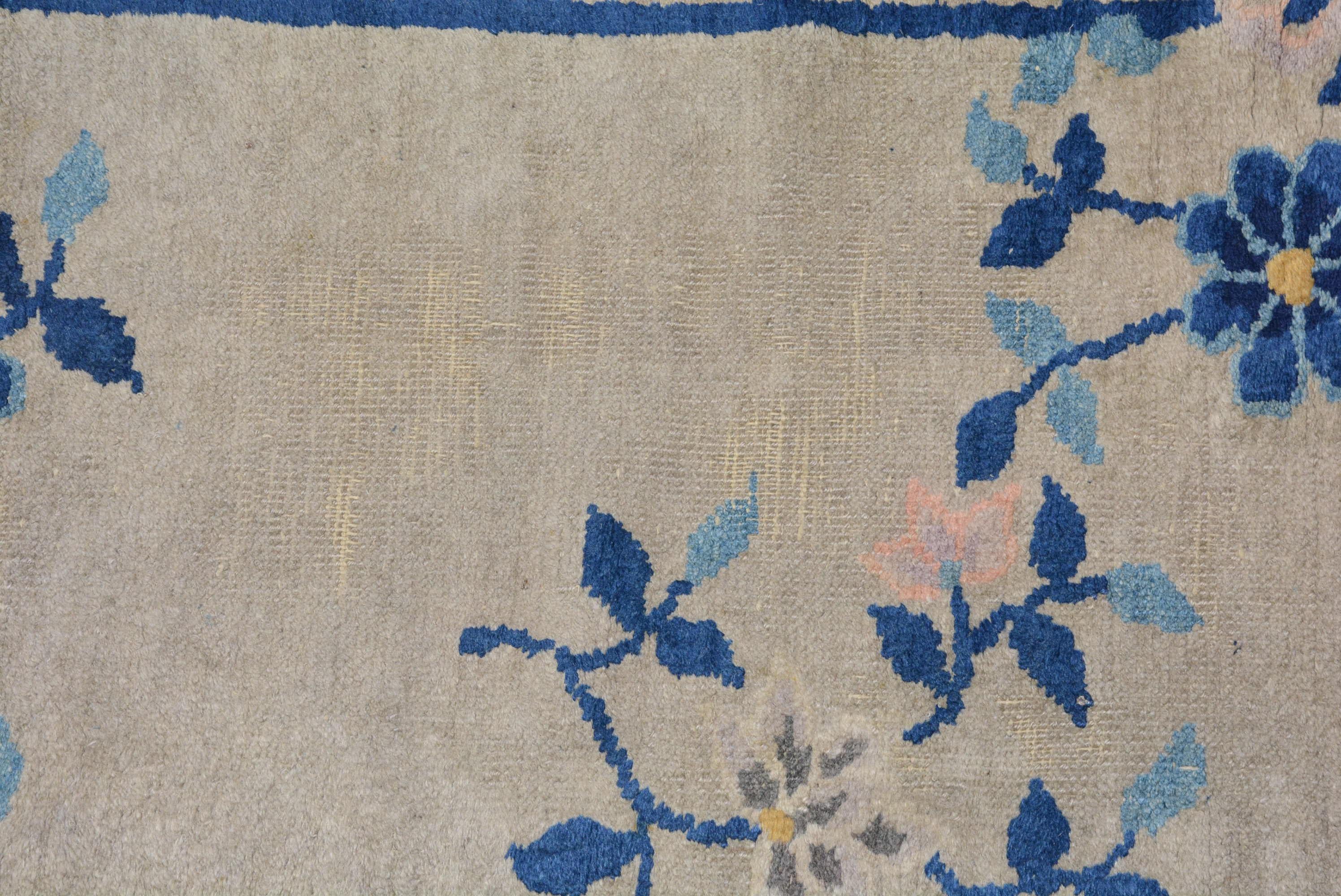 Tapis de couloir chinois pékinois ancien en vente 3