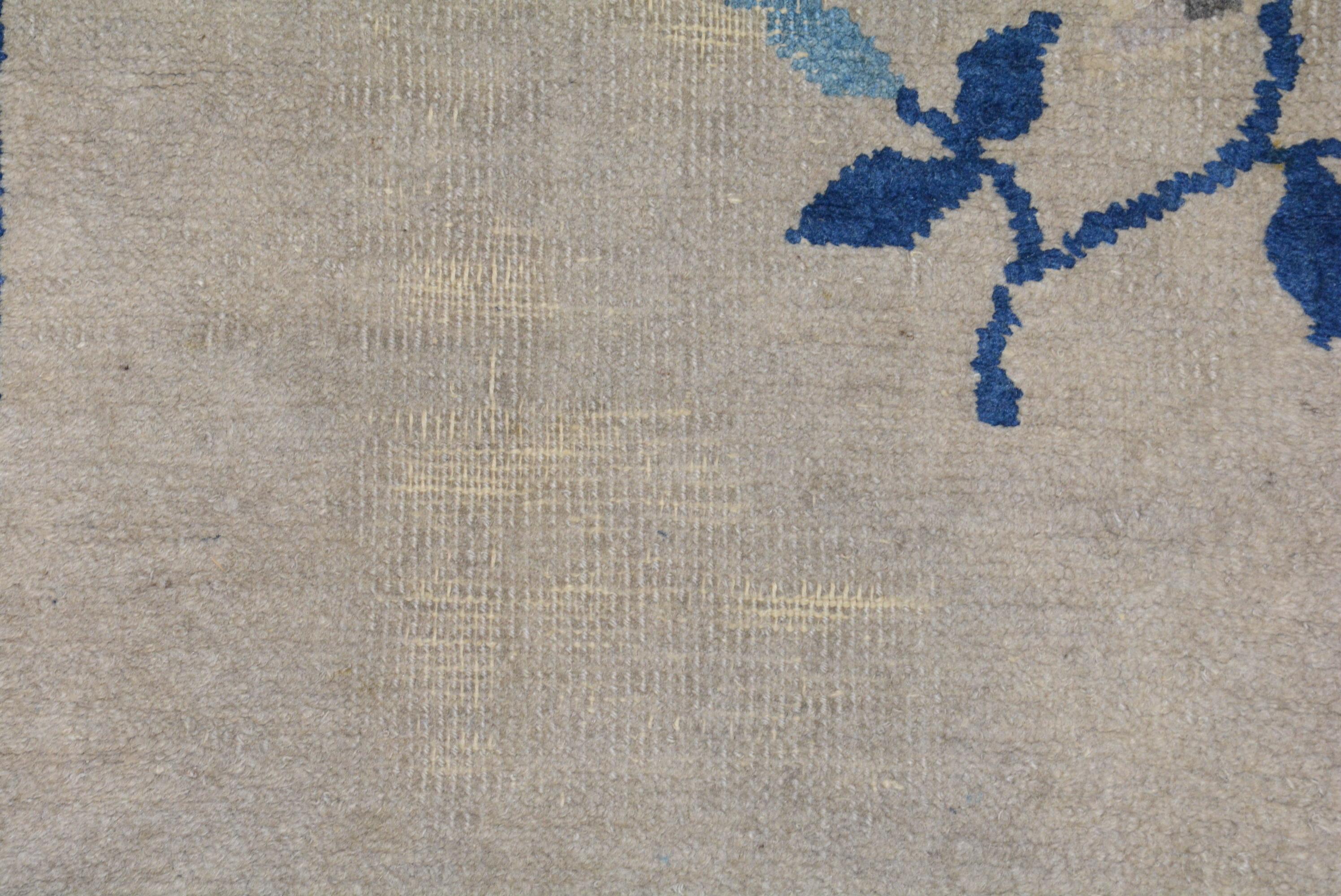 Chinois Tapis de couloir chinois pékinois ancien en vente