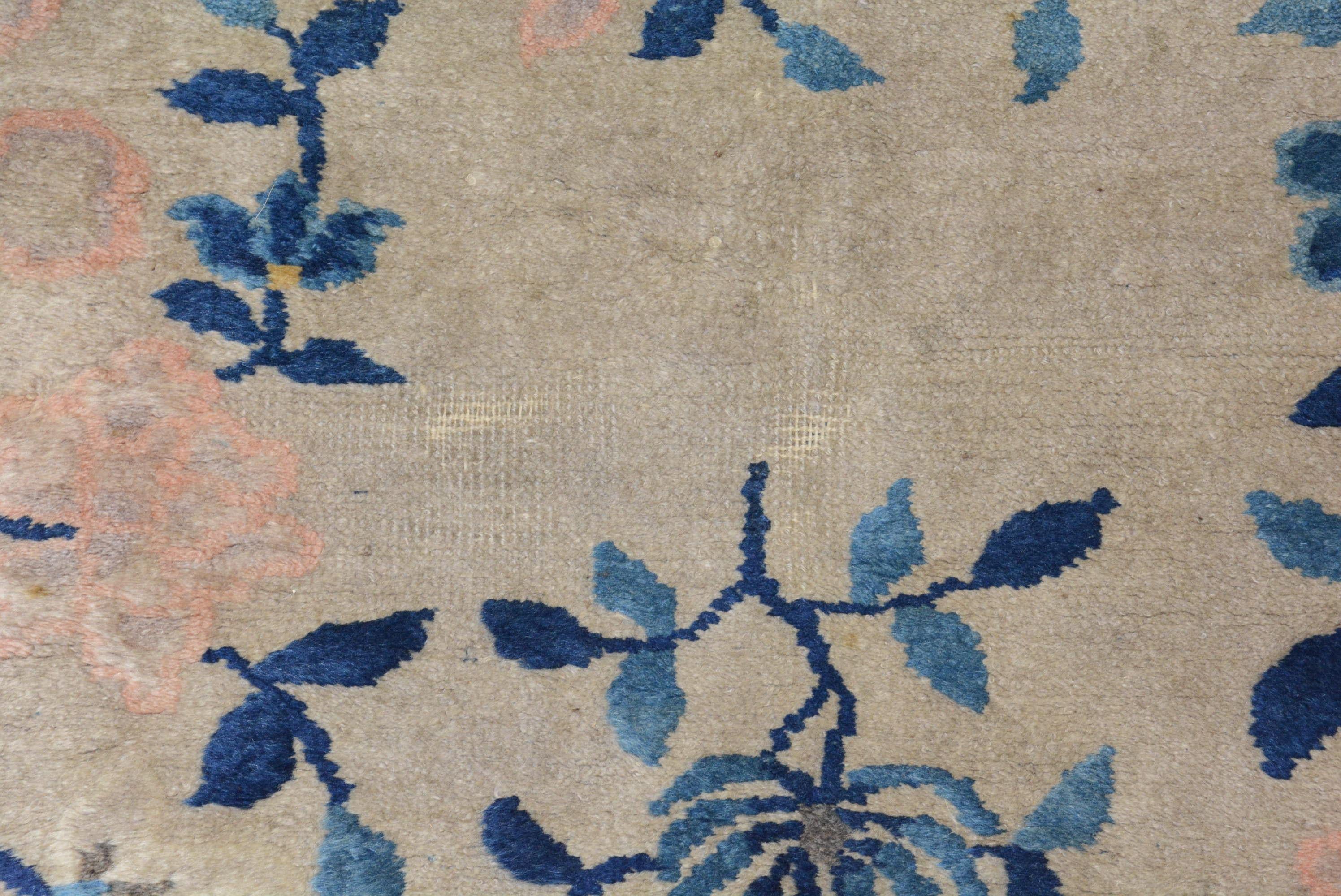 Tapis de couloir chinois pékinois ancien en vente 1