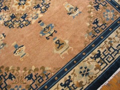 Late 19th Century Chinese  Peking Carpet (  5'6'' x 6' - 115 x 168 )