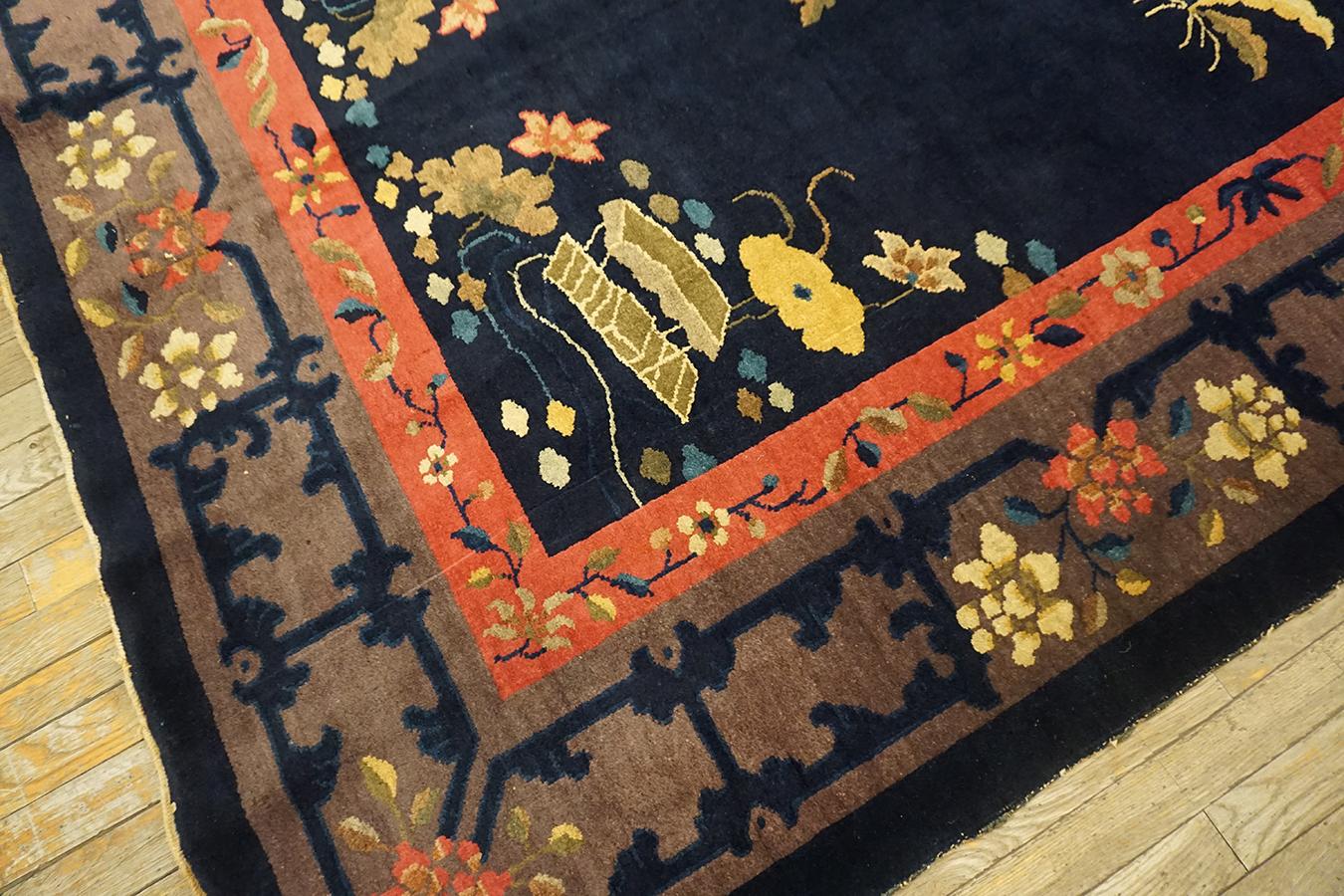 Antique Peking Rug 6' 0'' x11' 8'' For Sale 3