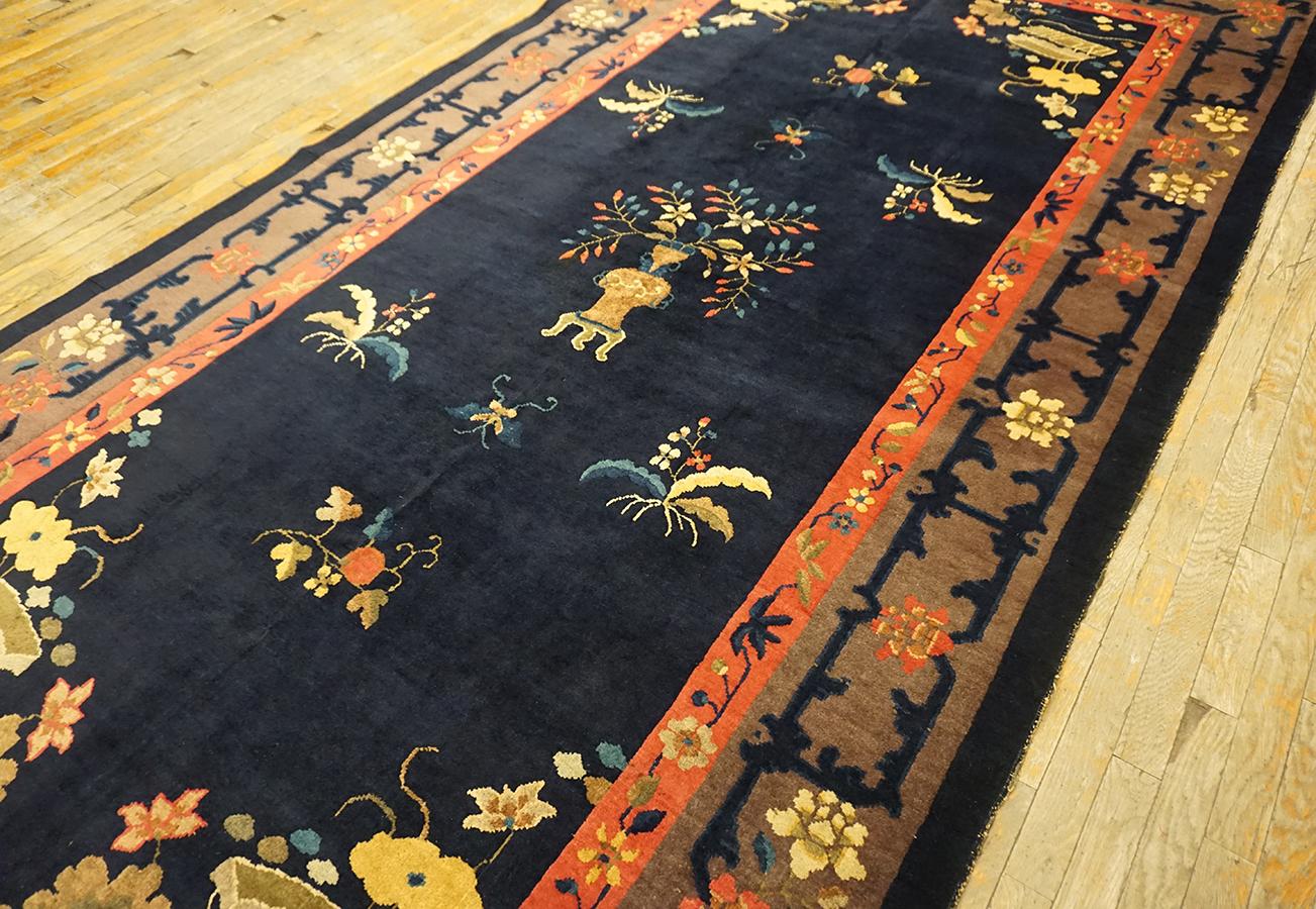 Antique Peking Rug 6' 0'' x11' 8'' For Sale 4