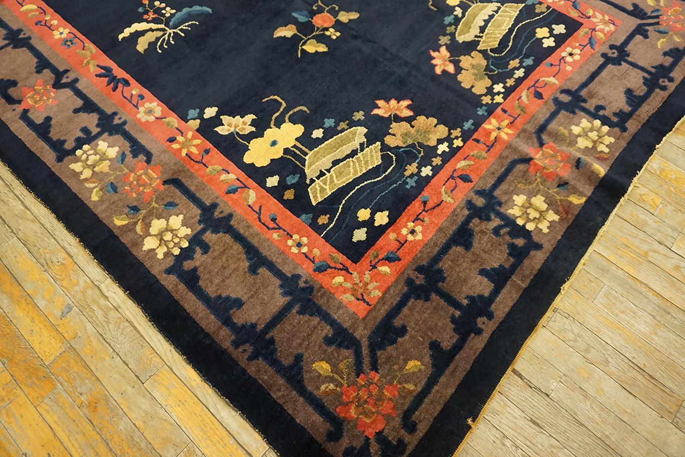 Chinese Antique Peking Rug 6' 0'' x11' 8'' For Sale