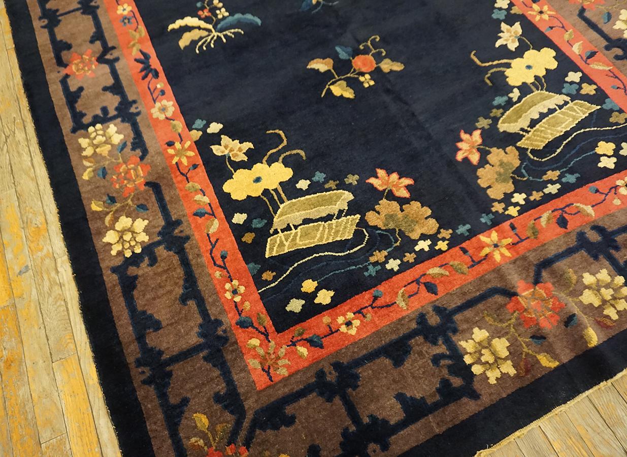 Antique Peking Rug 6' 0'' x11' 8'' For Sale 2