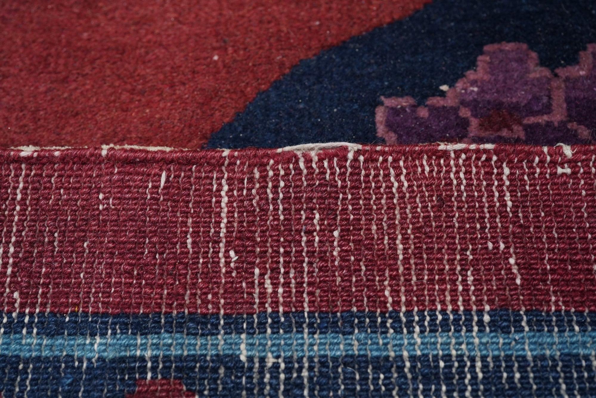 Antique Peking Rug 8'2'' x 9'9'' For Sale 5