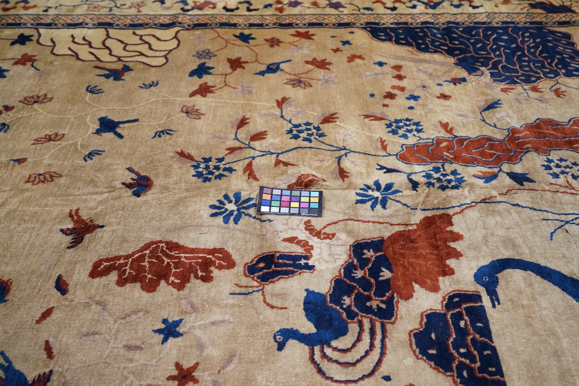 Antiker Pekinger Teppich im Angebot 2
