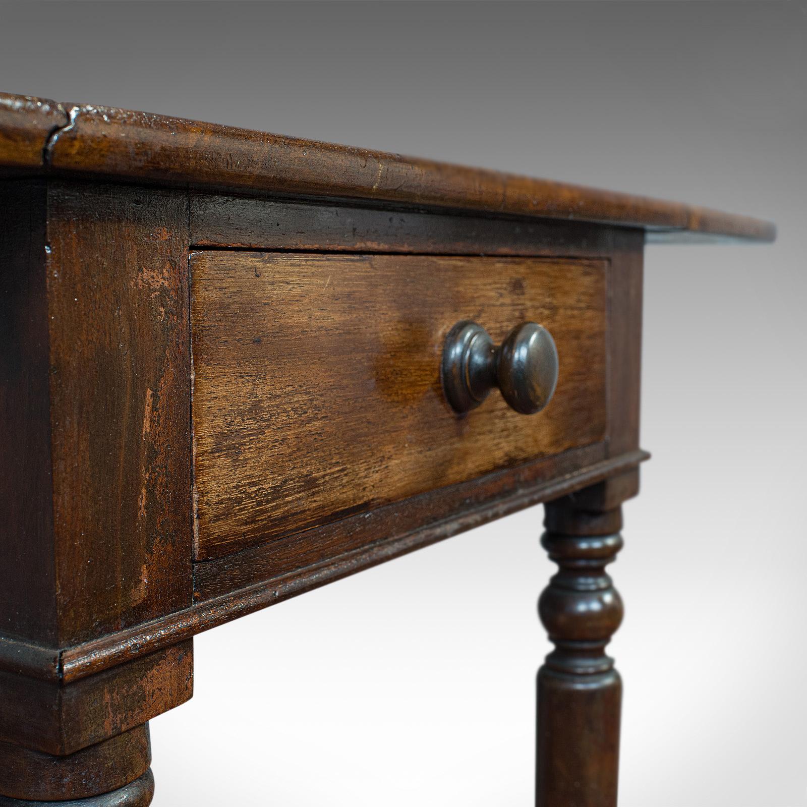 Antique Pembroke Table, English, Mahogany, Drop Flap, Occasional, Regency 6