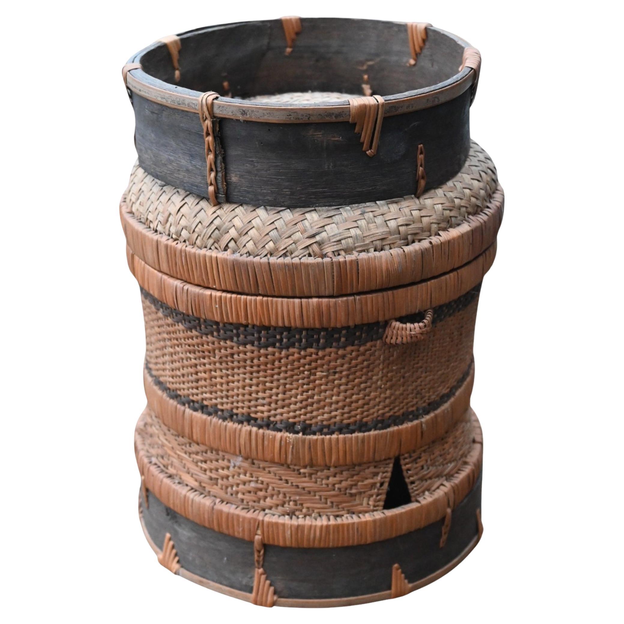 Antique Pende Basket – Congo (drc) – Early 20th Century