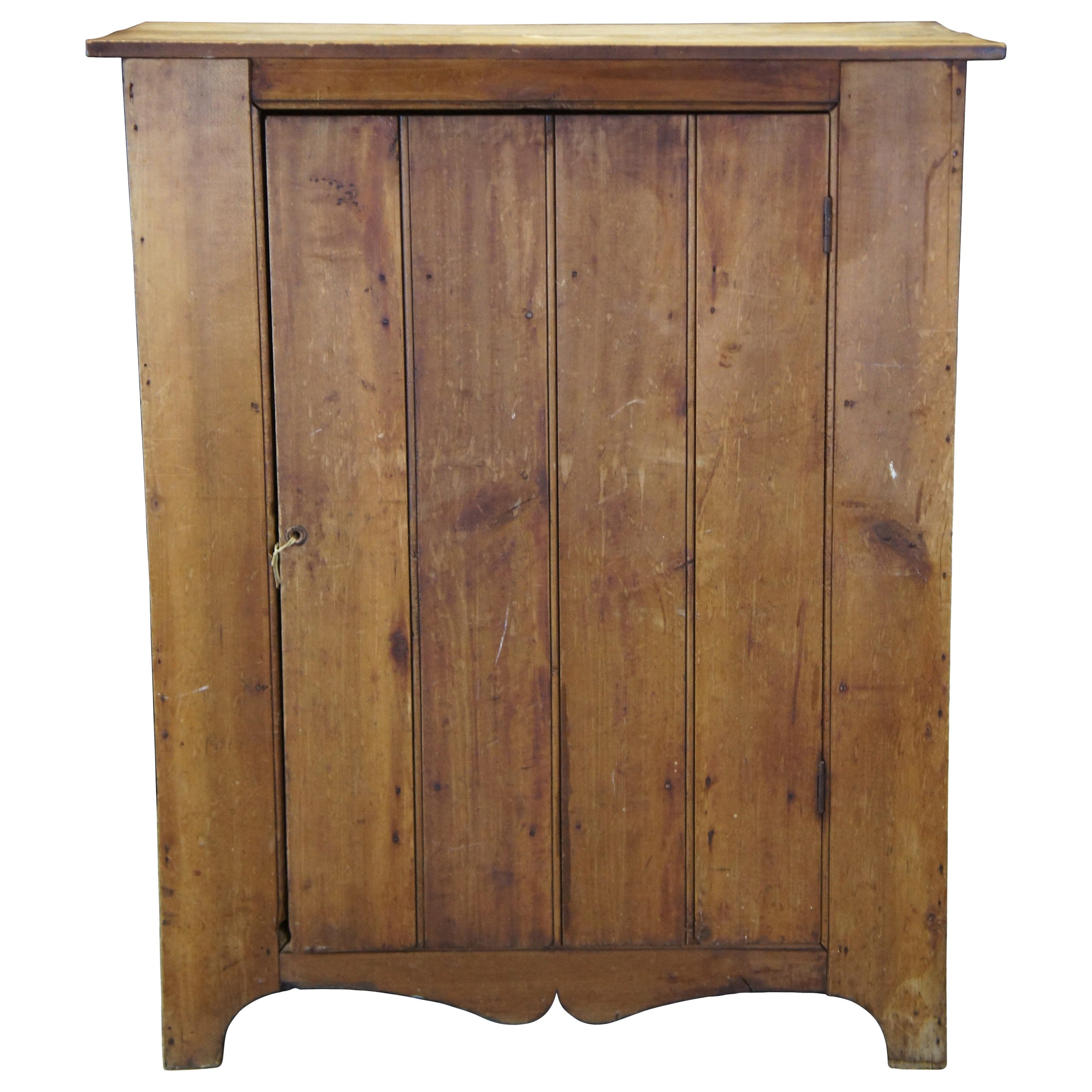 Antique Pennsylvania Pine Country Farmhouse Jelly Cabinet Cupboard