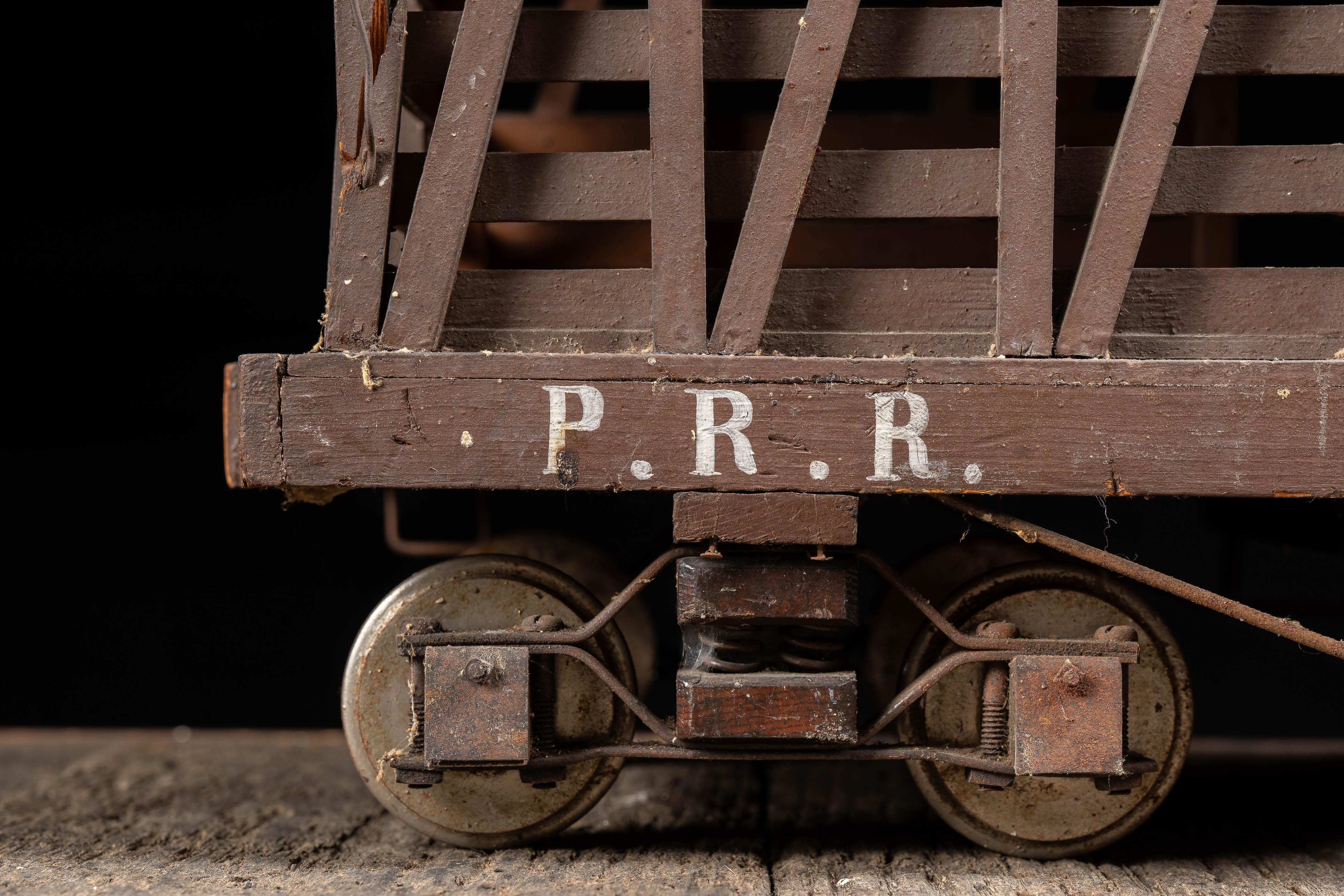 Antico modello di vagone merci della ferrovia della Pennsylvania in vendita 5