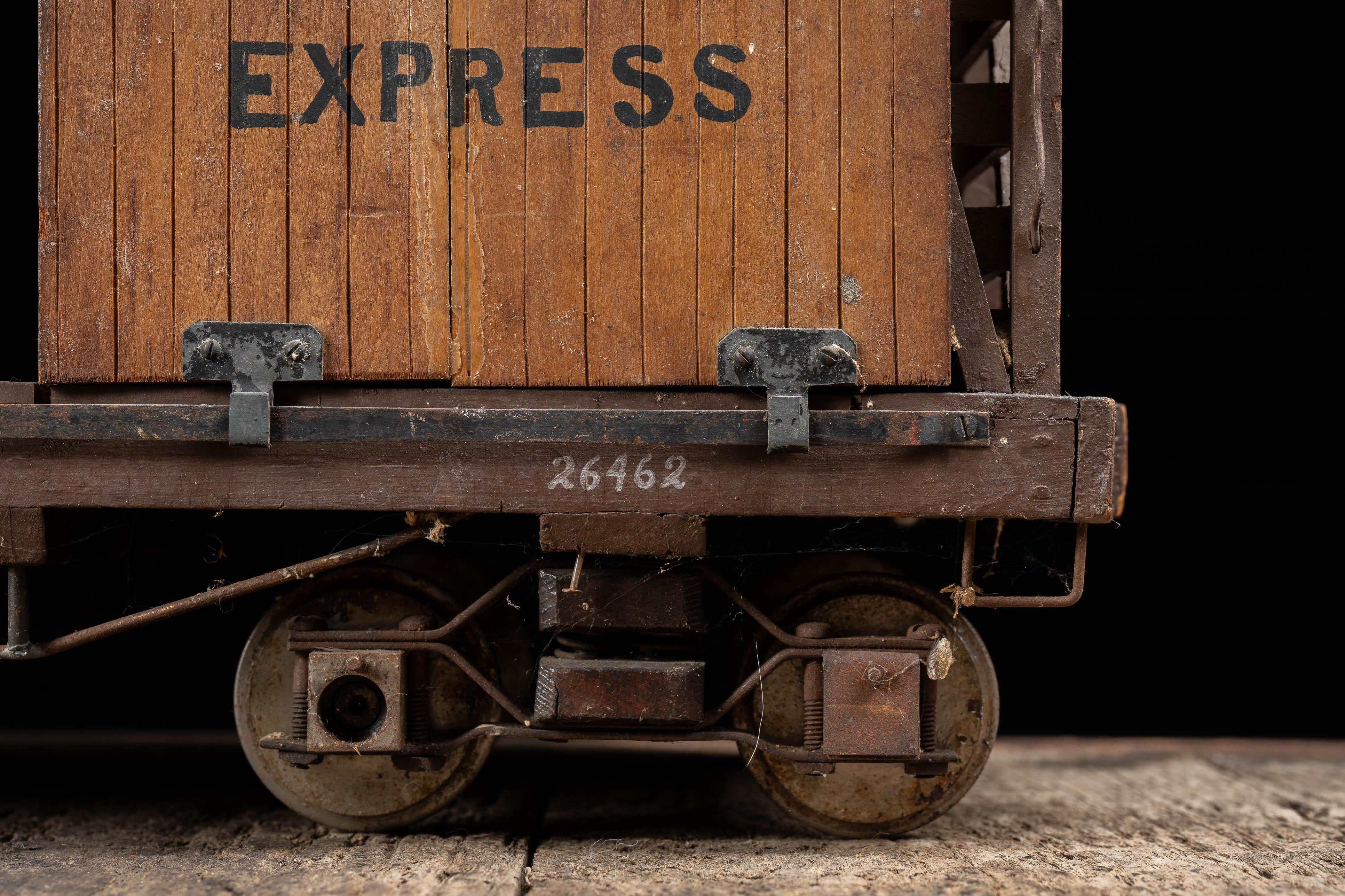 Antico modello di vagone merci della ferrovia della Pennsylvania in vendita 6