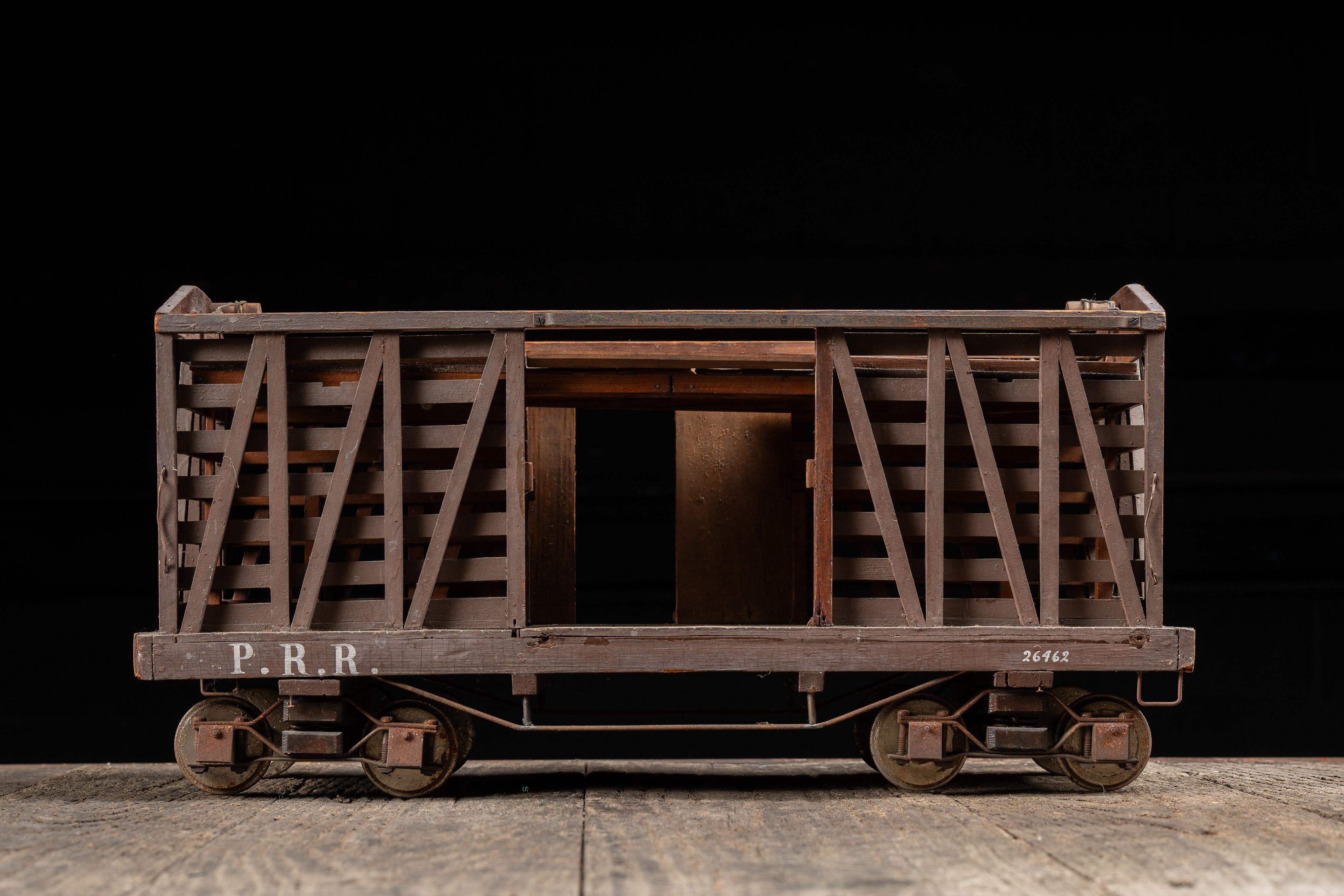 Antico modello di vagone merci della ferrovia della Pennsylvania In condizioni buone in vendita a Dekalb, IL
