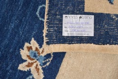 Antique Hand-Knotted Peking Carpet, Wool, Chinese Export, Circa 1920