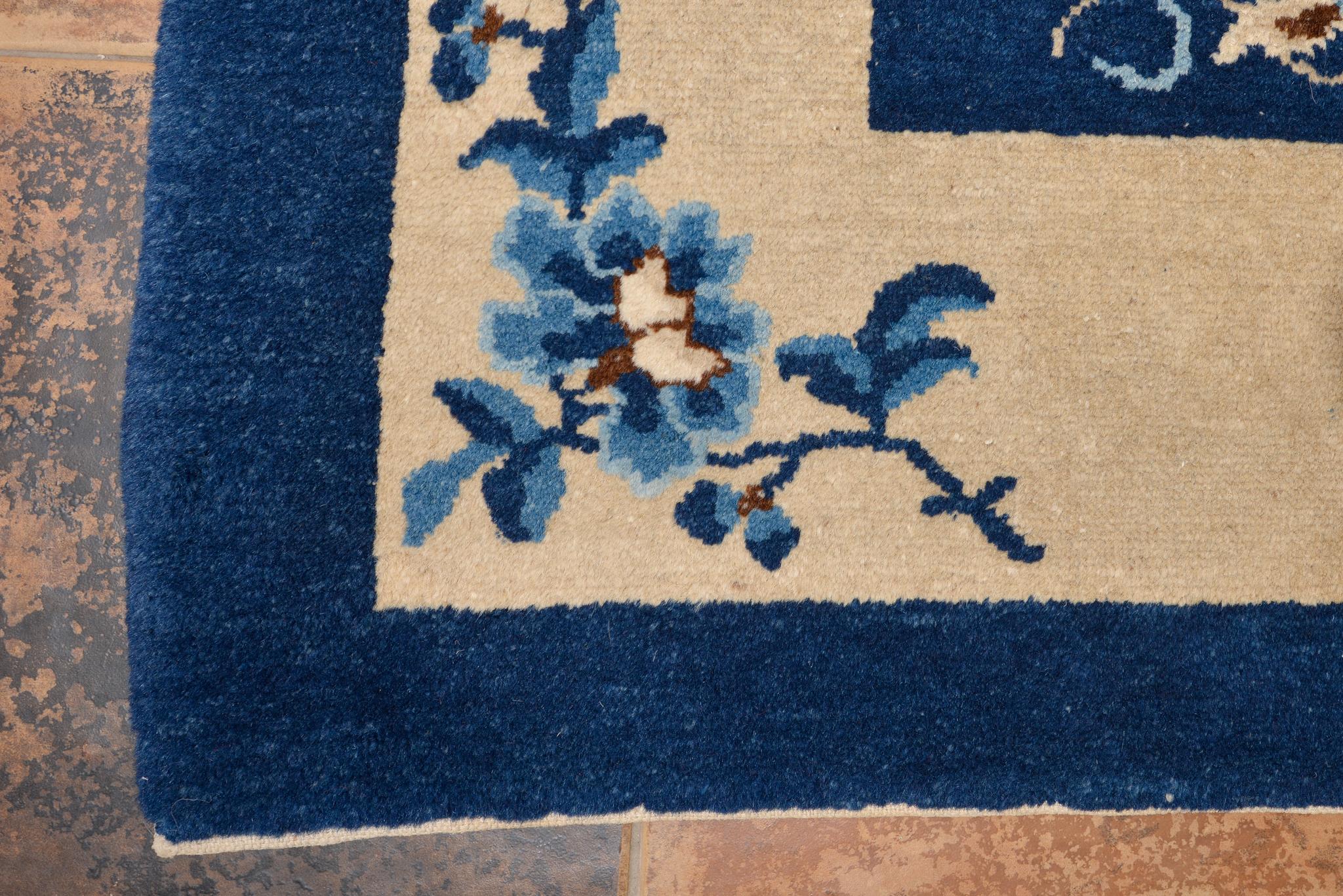 Antique Perfect Peking Carpet For Sale 1