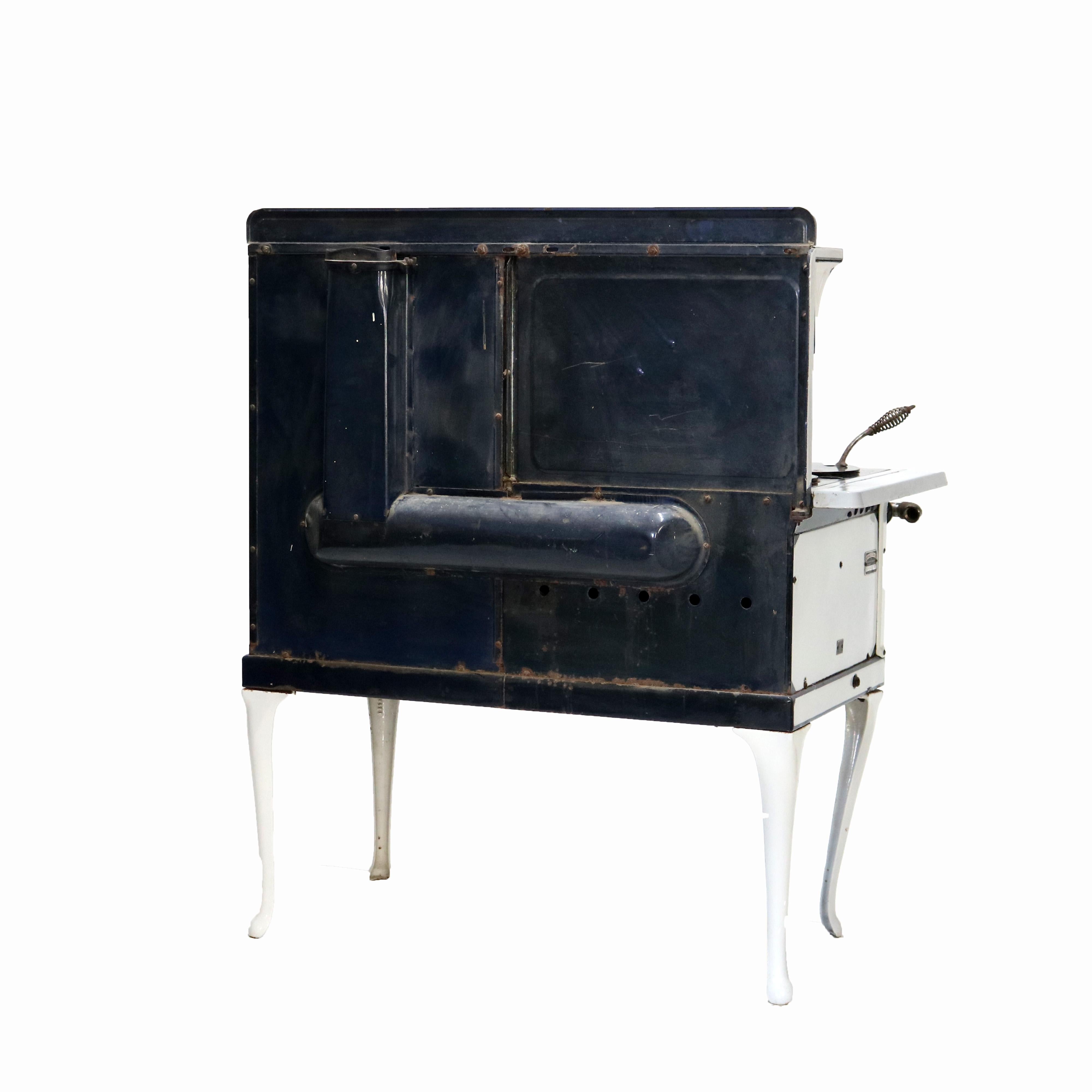 Antike Perfection Stove Co. New Process Emaillierter Herd Modell CR-6-42 C1929 im Angebot 5