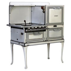 Antike Perfection Stove Co. New Process Emaillierter Herd Modell CR-6-42 C1929