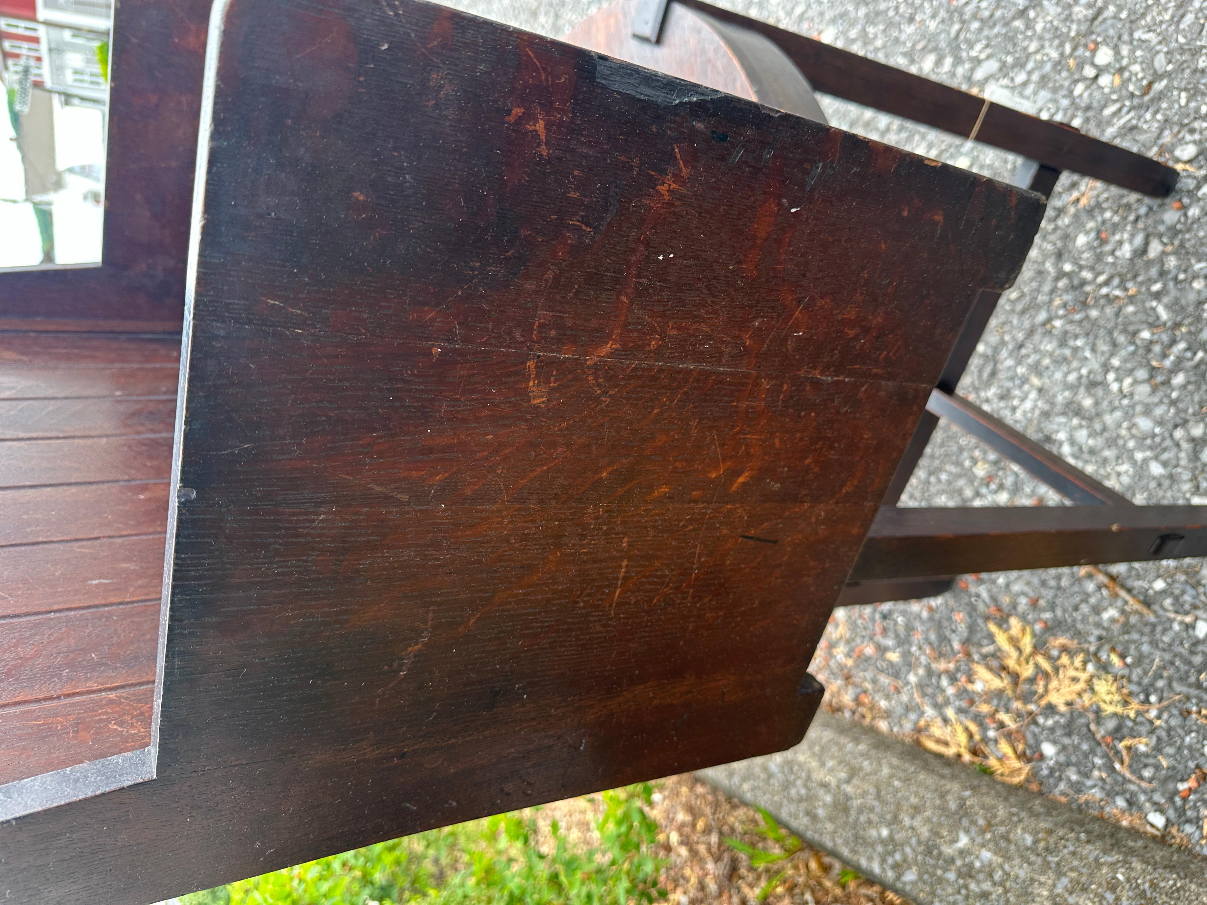 XX secolo Panchina o seduta antica A.I.C. per bambini - epoca Stickley  W7950 in vendita