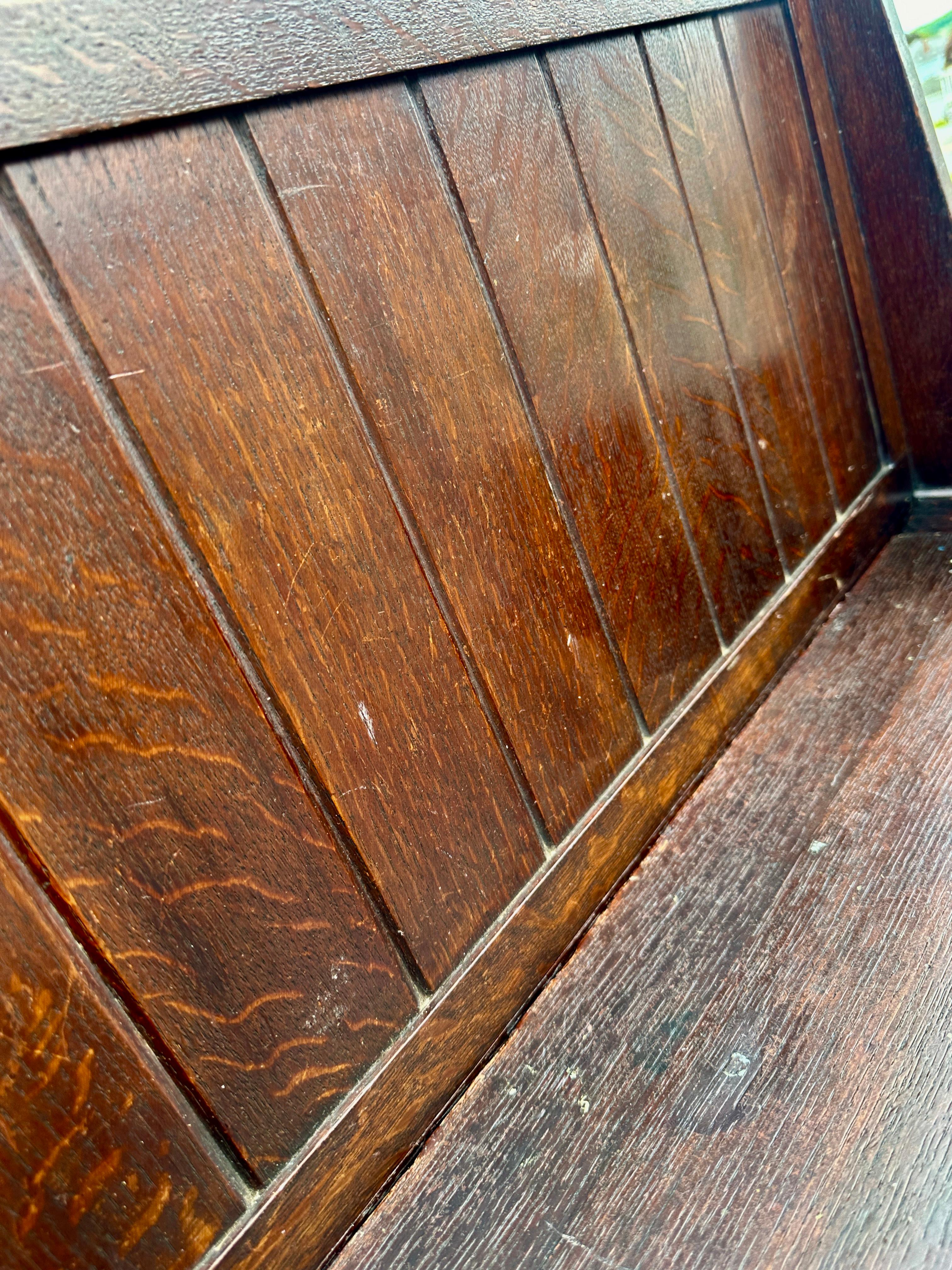 Panchina o seduta antica A.I.C. per bambini - epoca Stickley  W7950 in vendita 1