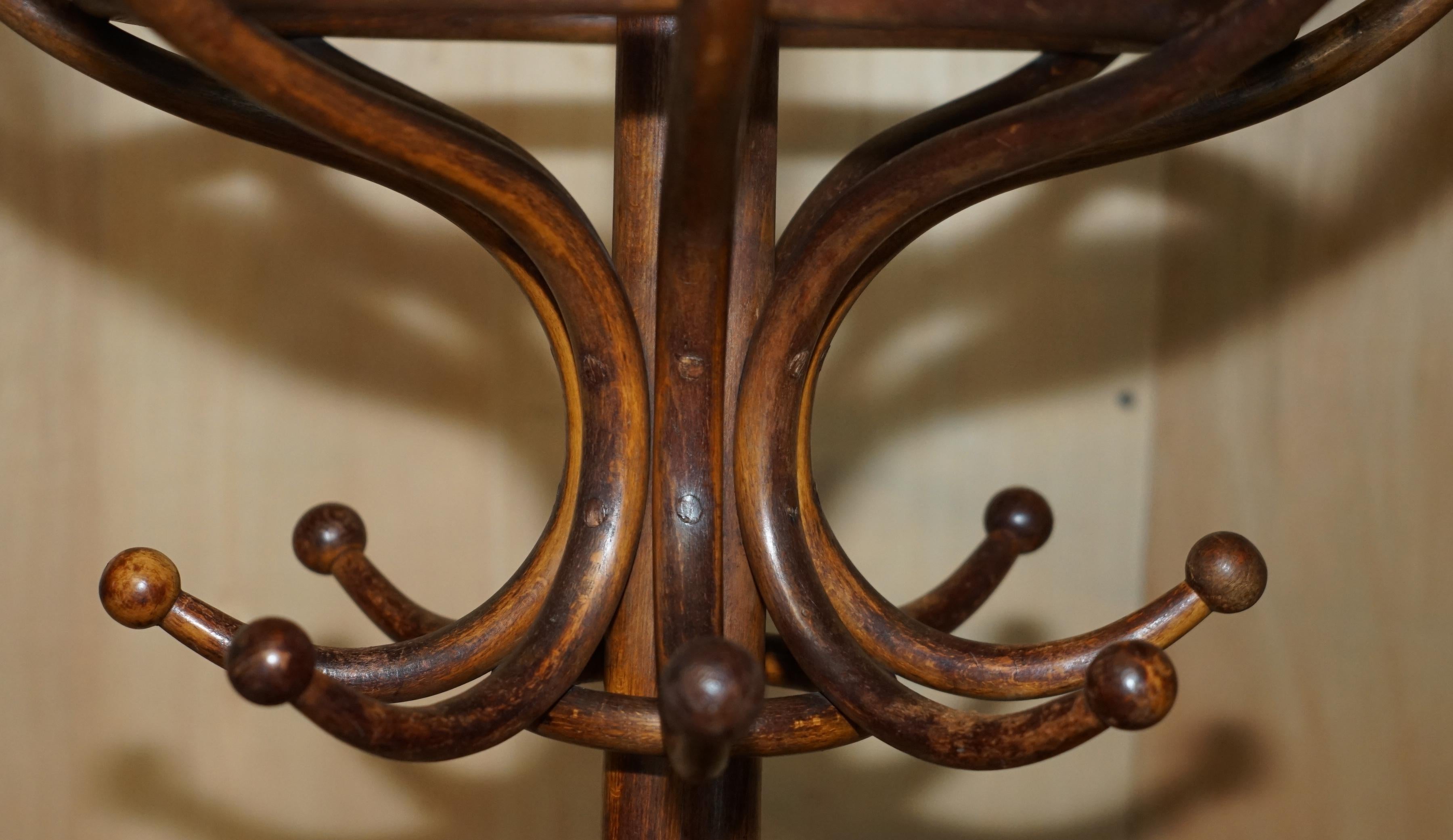 ANTICO PORTACOTTE IN LEGNO TARDO VITTORIANO CON TIMBRO DI TONET del 1880 in vendita 4